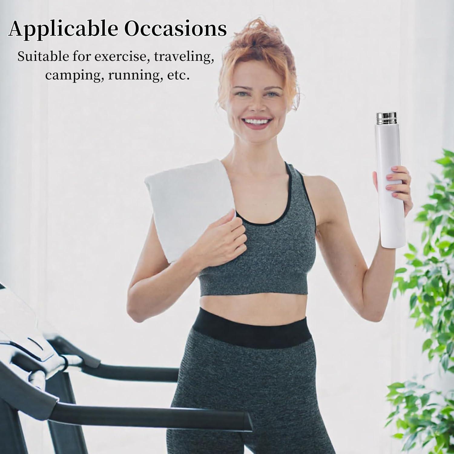 Paquete de 4 Botellas de Agua Aisladas Covzoe 0.28 L