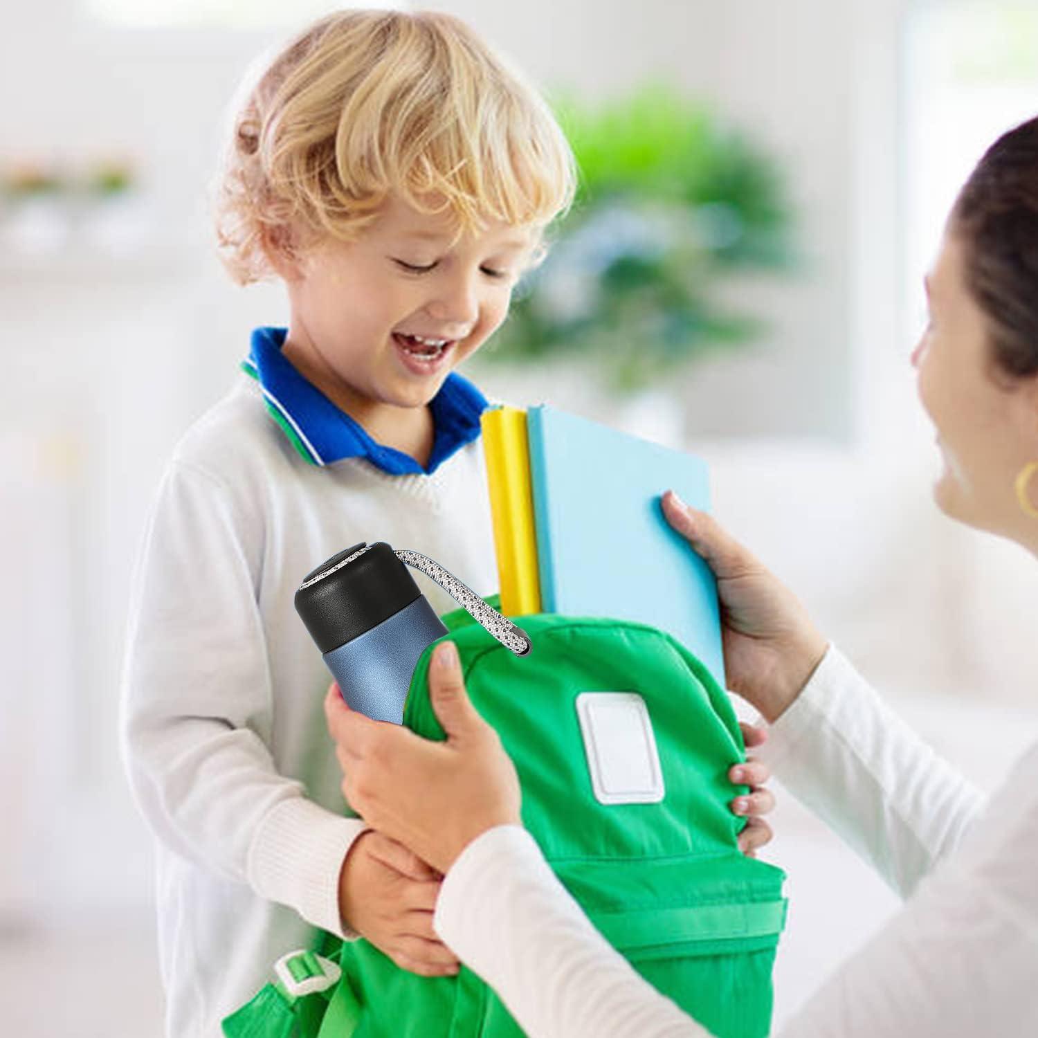 Botella de Agua Aislada Dusgut 350 ml Azul Fuerza Aérea