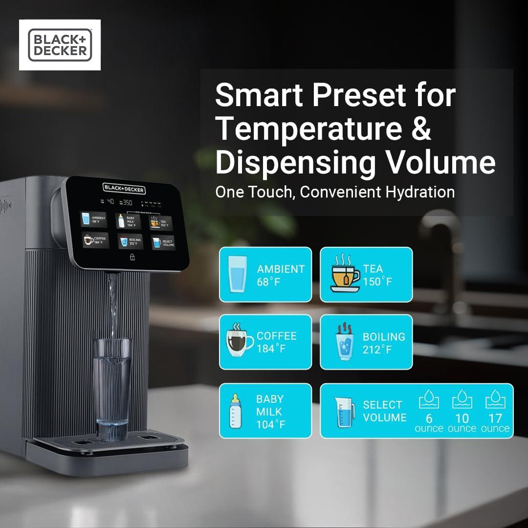 Filtrador de Agua Black+Decker BXWF121003US RO+UV 5 Etapas