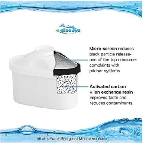 Cartucho de Filtro de Agua Alcalina EHM Ultra 113g - 6 Etapas