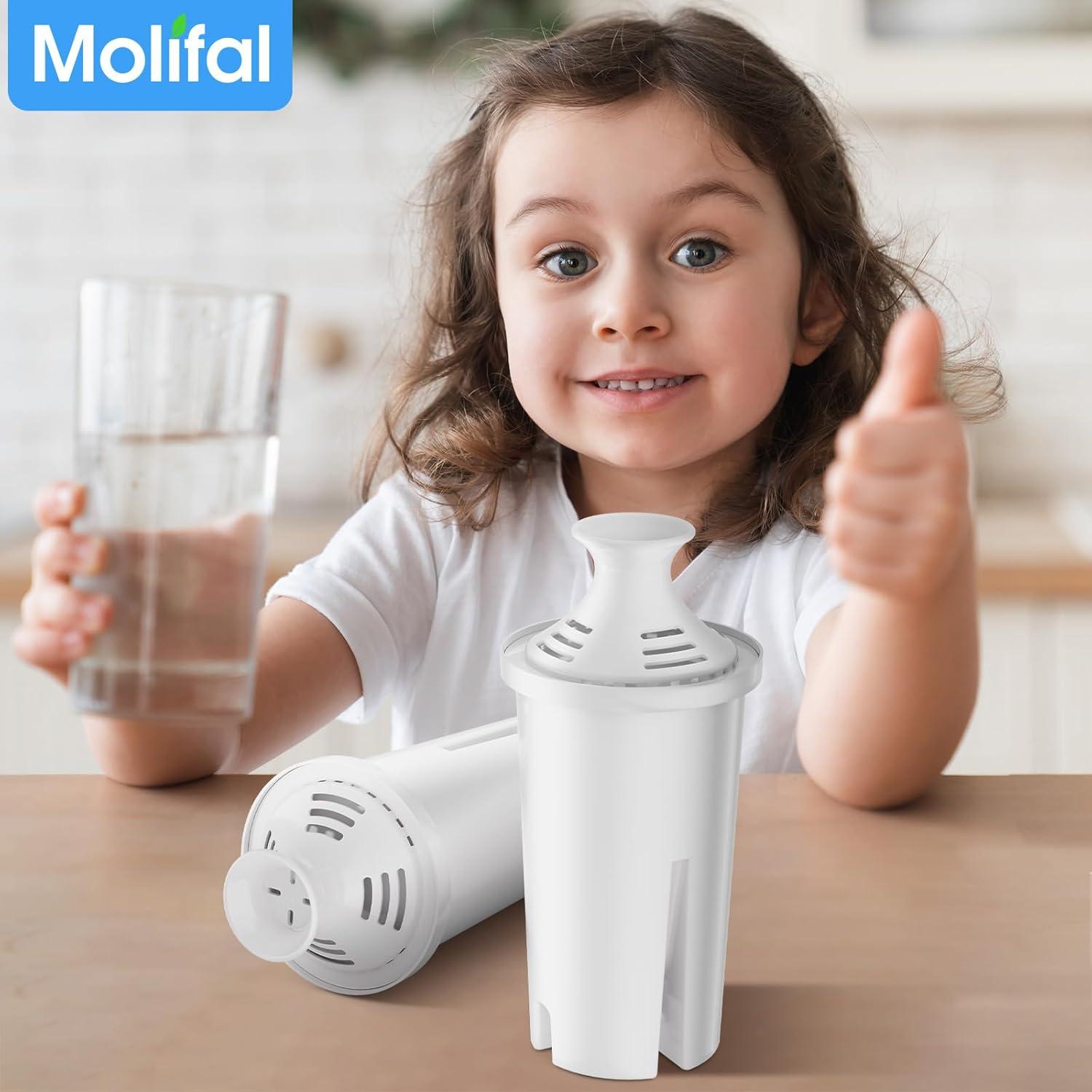 Filtro de agua Molifal para jarras Brita - 6 unidades