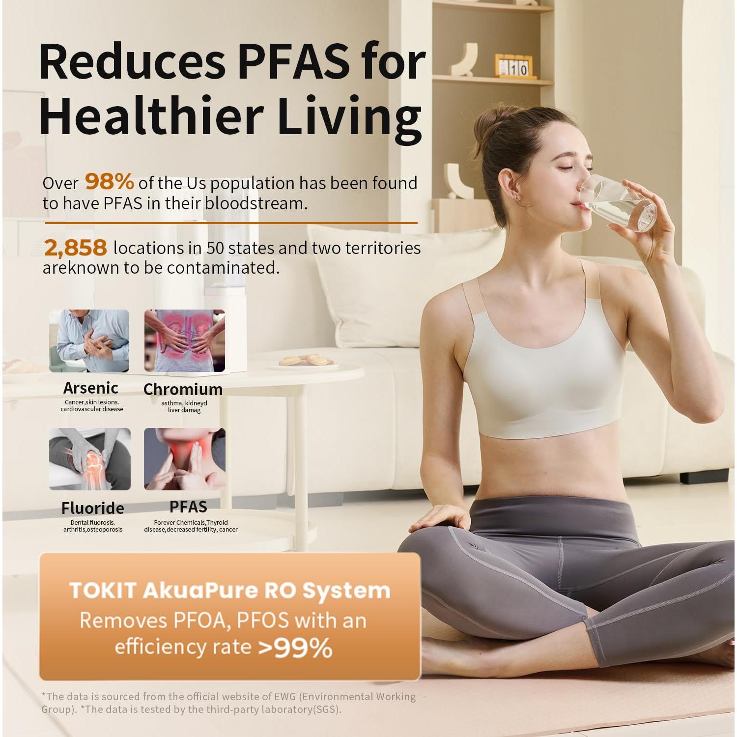 Filtro de Agua por Ósmosis Inversa TOKIT T1 SE 1.4L 3:1