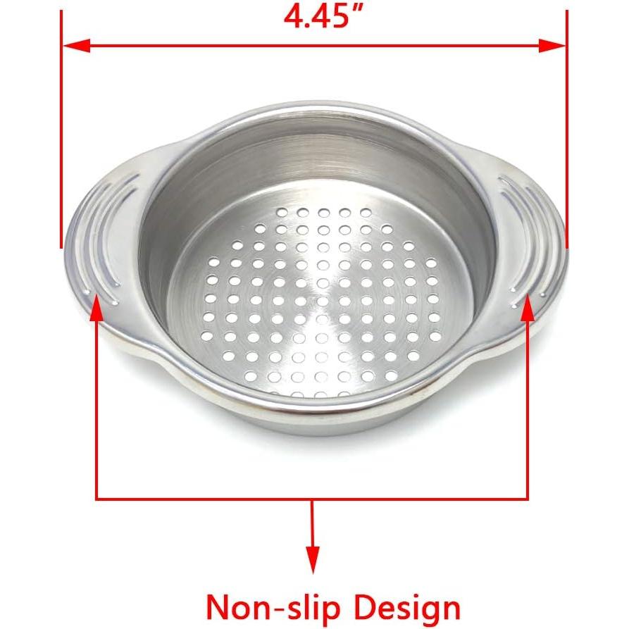 Colador de Latas iAesthete Acero Inoxidable 304 8 cm Antideslizante