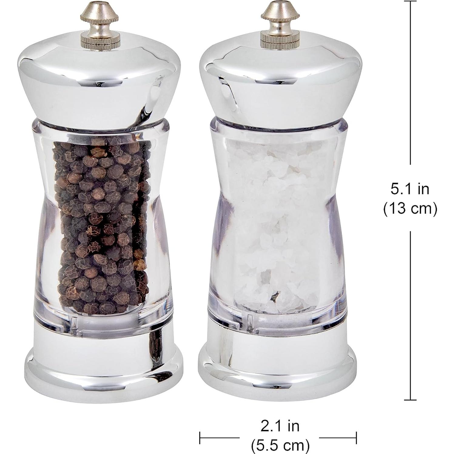 Molinillos de Especias Manuales Kamenstein - Juego de 2 Ajustables