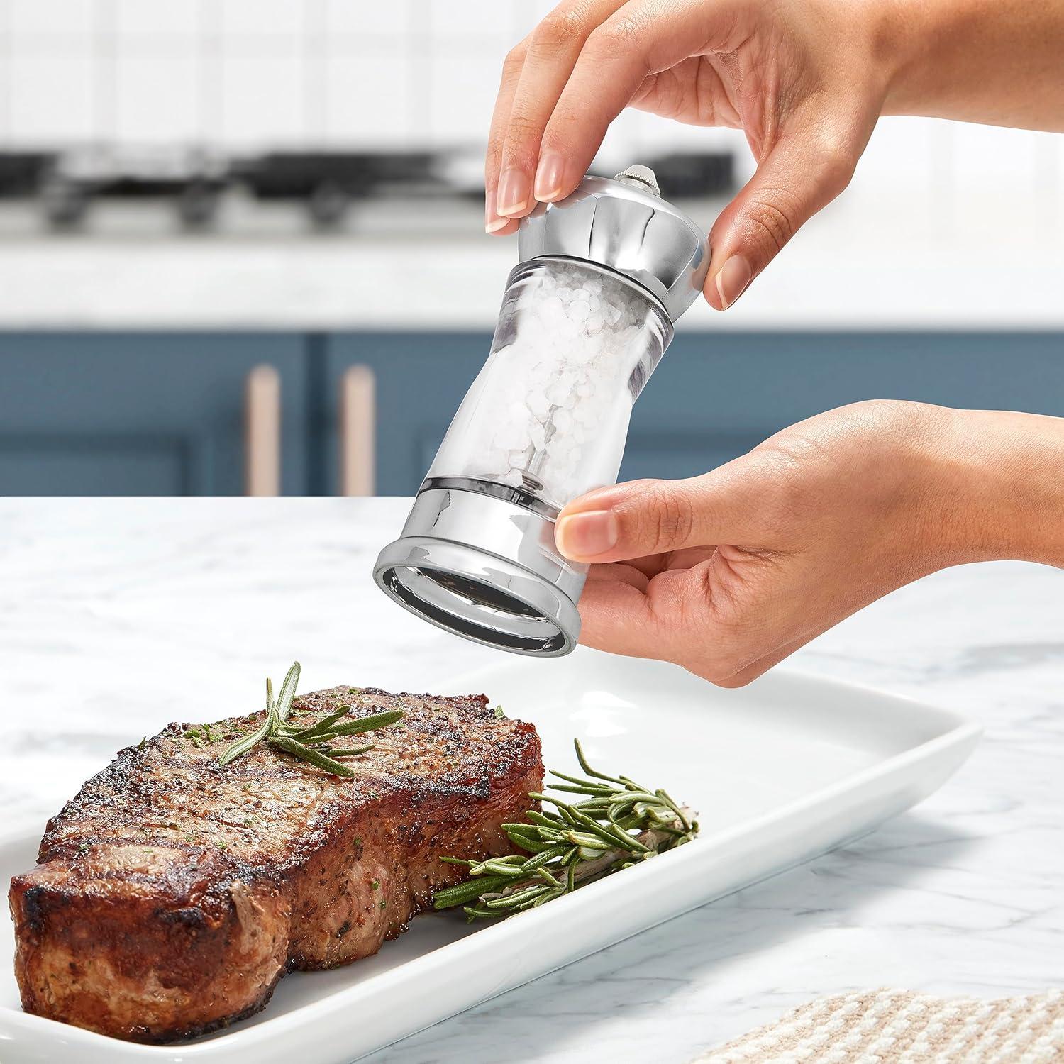 Molinillos de Especias Manuales Kamenstein - Juego de 2 Ajustables