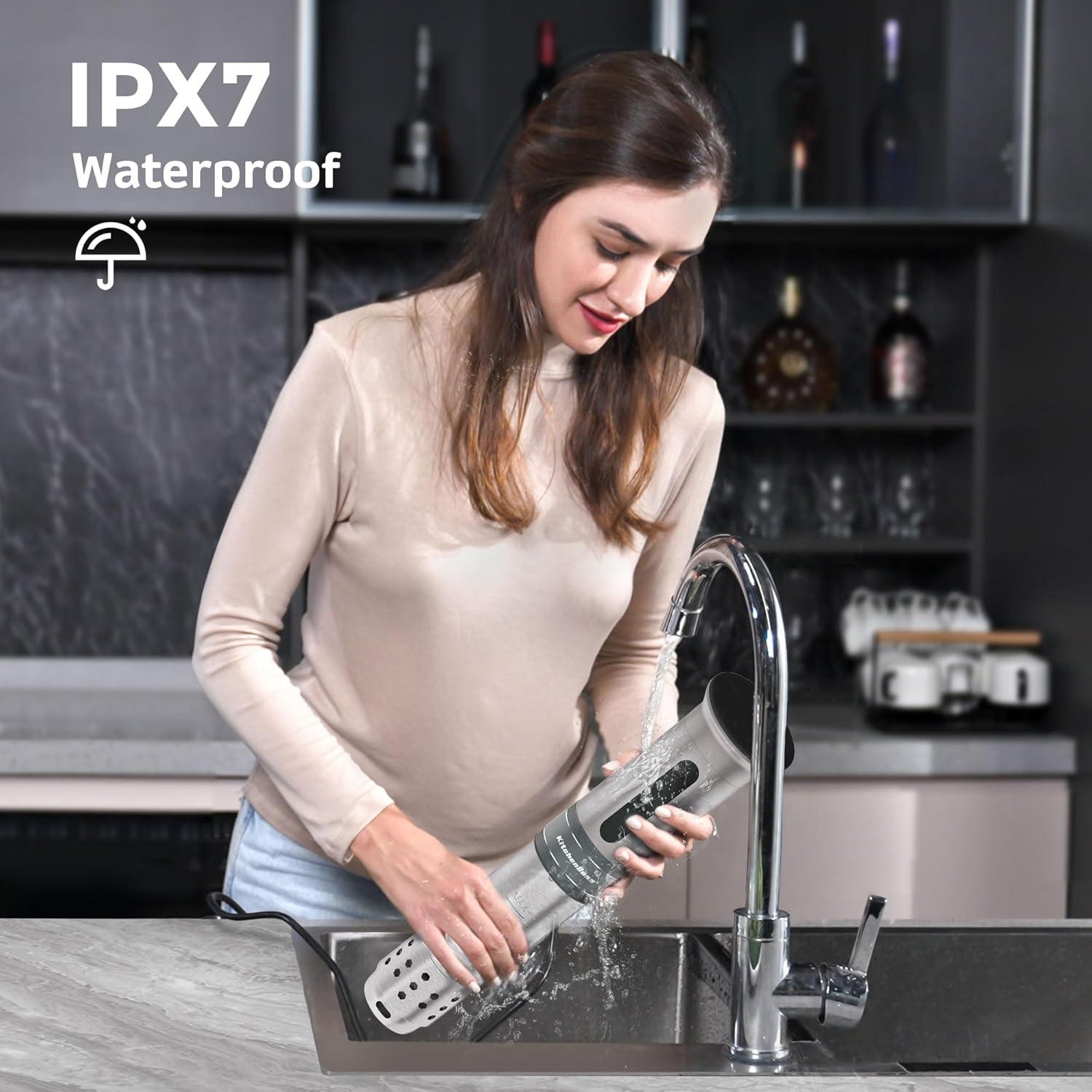 Cocinero Sous Vide KitchenBoss G310PS 1100W Acero Inoxidable