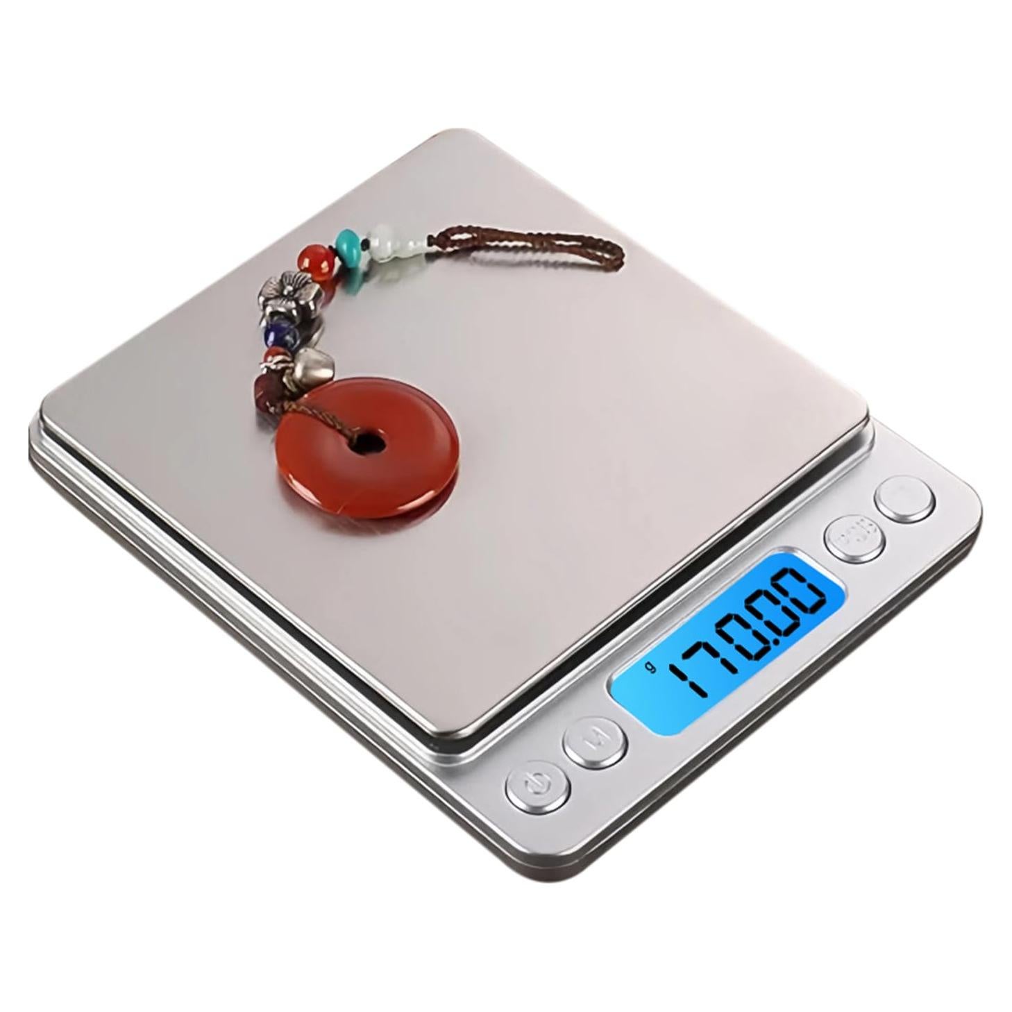 Báscula Digital de Cocina CXUNFHCL 500g 0.01g Acero Inoxidable