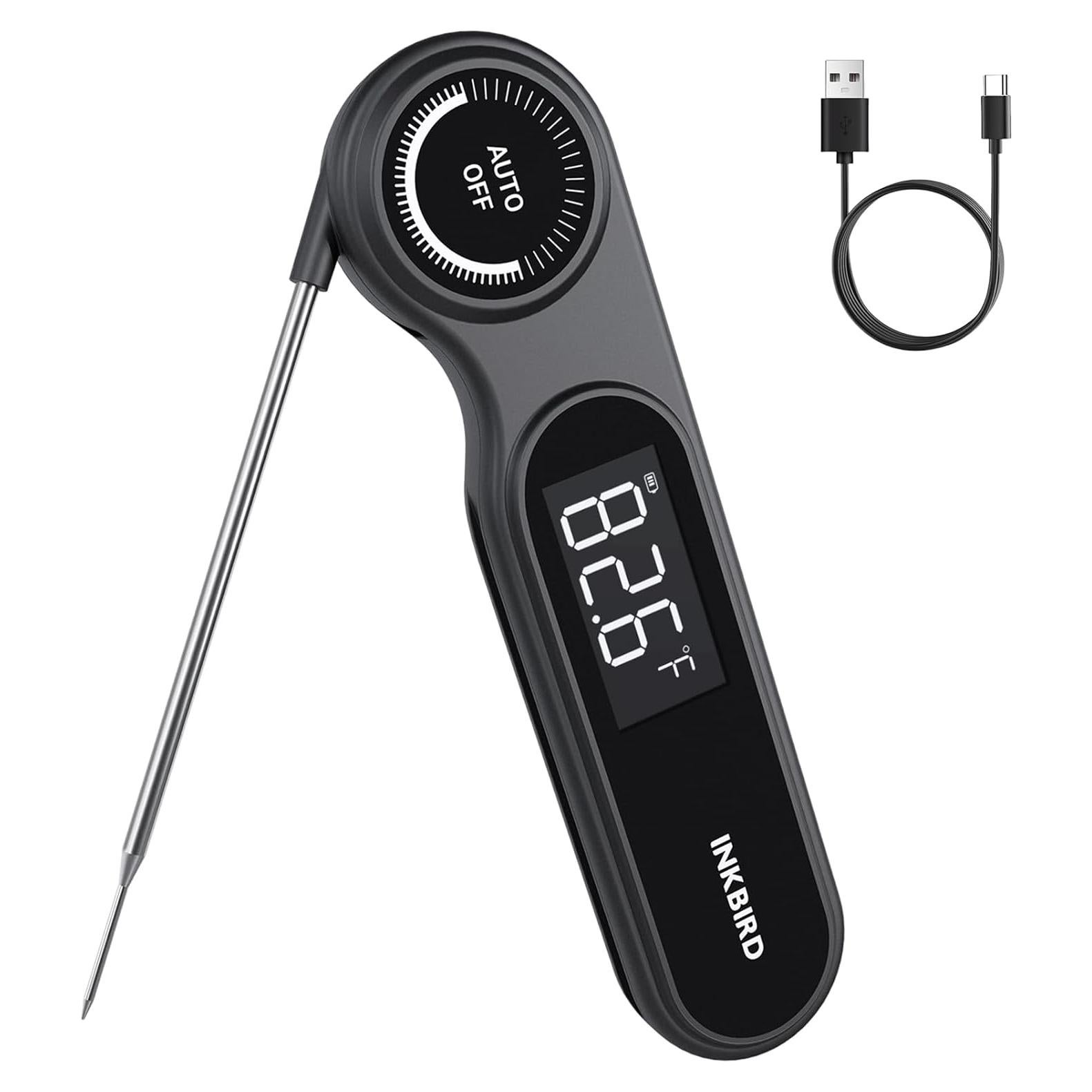 Termómetro Digital de Cocina Inkbird Recargable IP65 0.5s