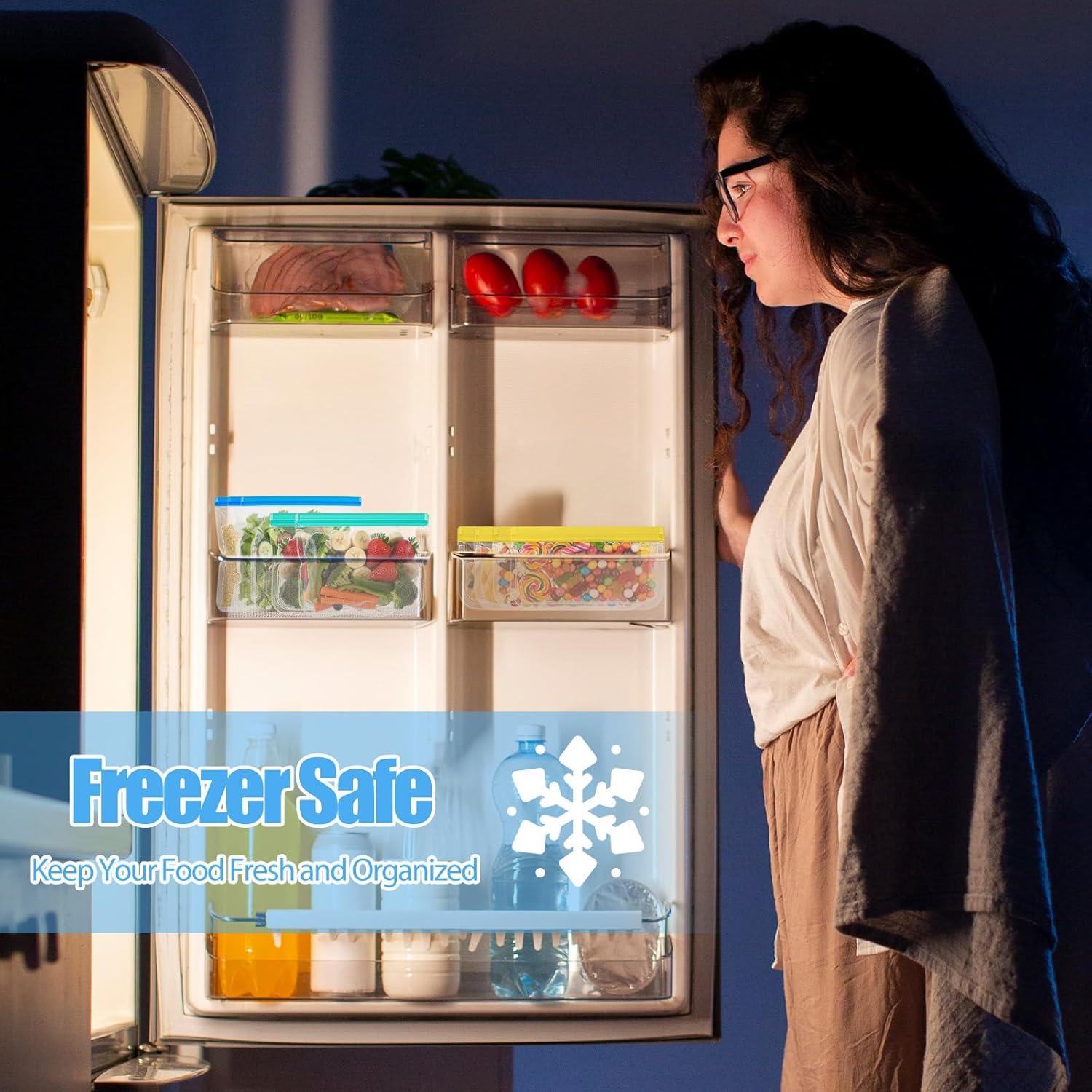 Paquete de 32 Bolsas Reutilizables de Silicona - 3 Tamaños