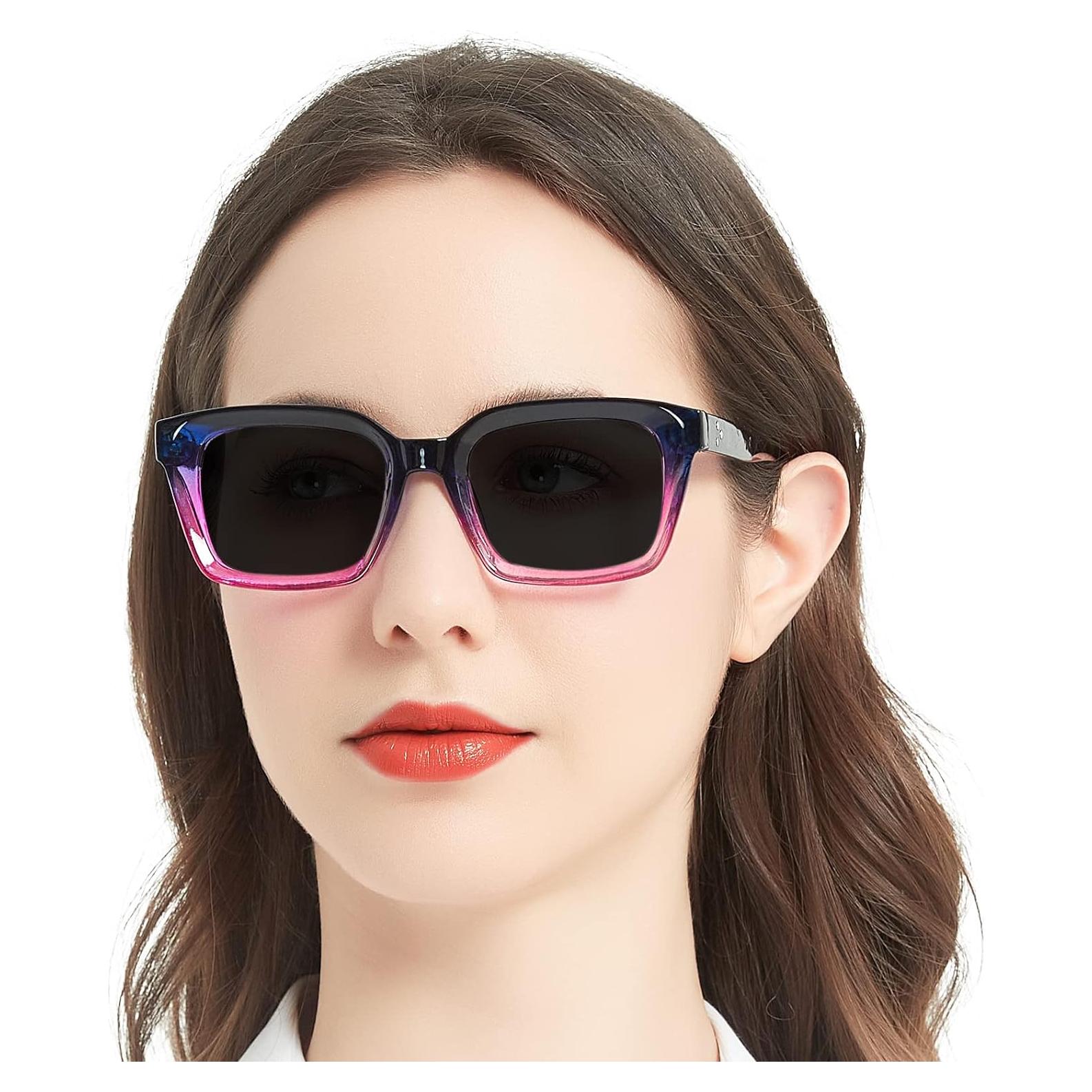 Gafas de Sol Bifocales MARE AZZURO 1.0 para Mujeres Púrpura
