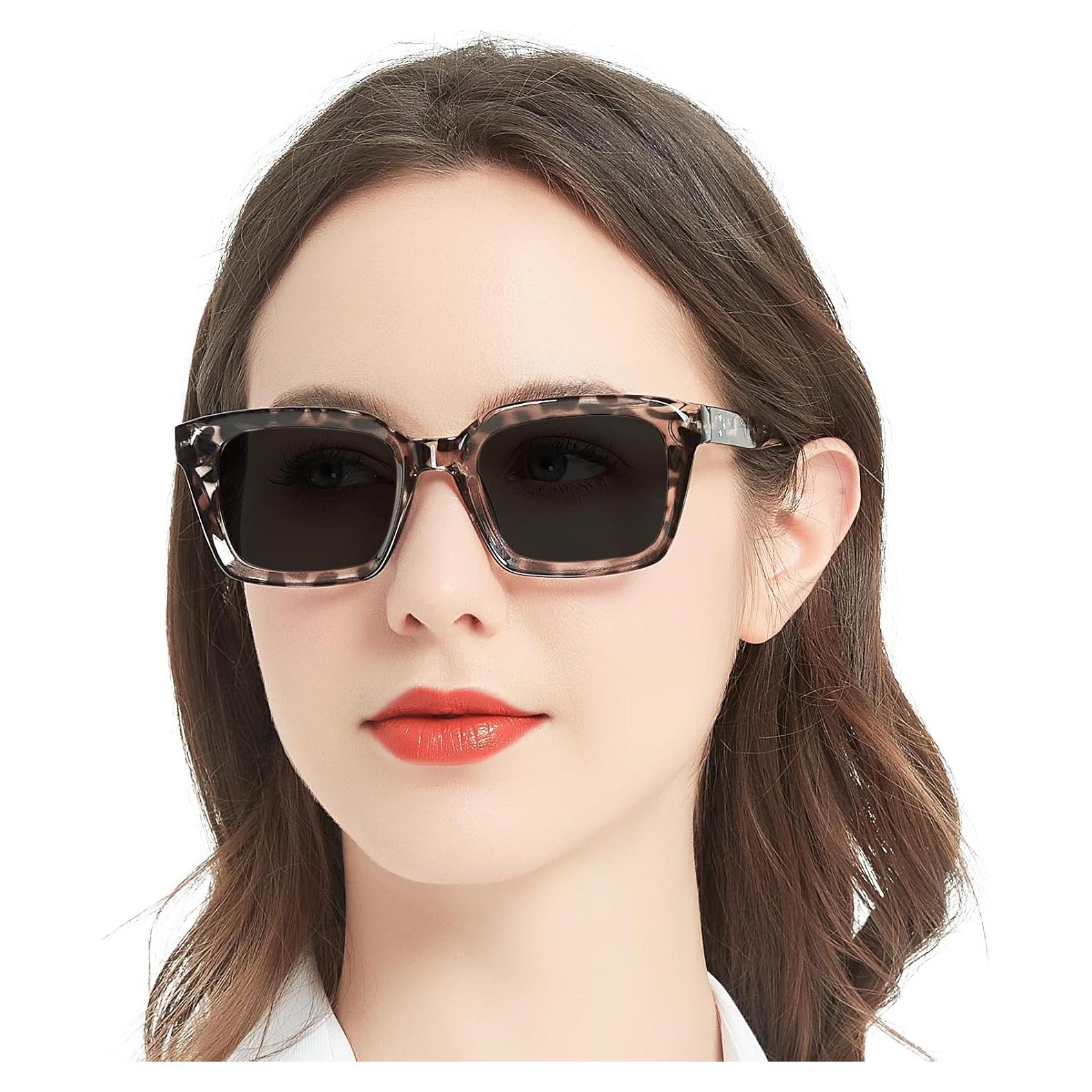 Gafas de Sol Bifocales MARE AZZURO 3.5 Mujeres Cuadradas