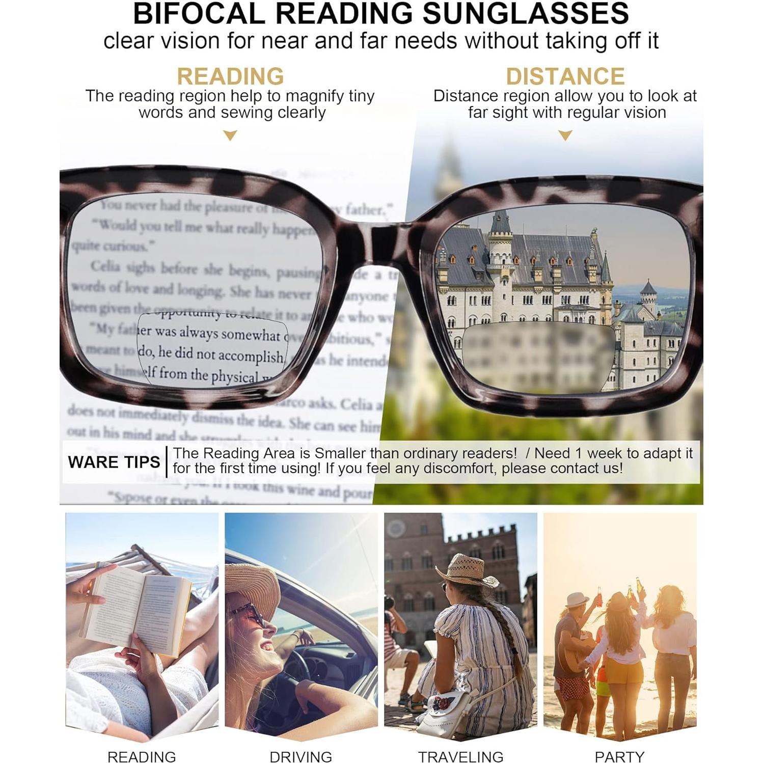 Gafas de Sol Bifocales MARE AZZURO 2.0 para Mujeres