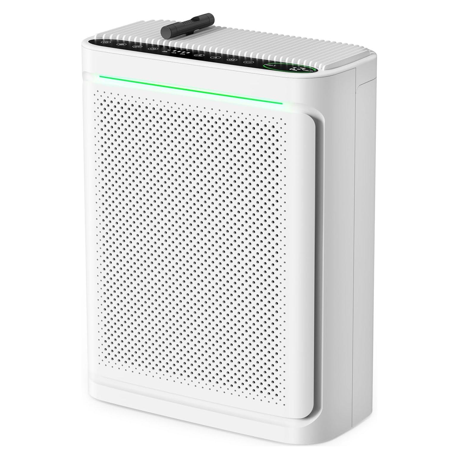 Purificador de Aire VOOPNU DH-JHD08 HEPA 199.5 m² Blanco