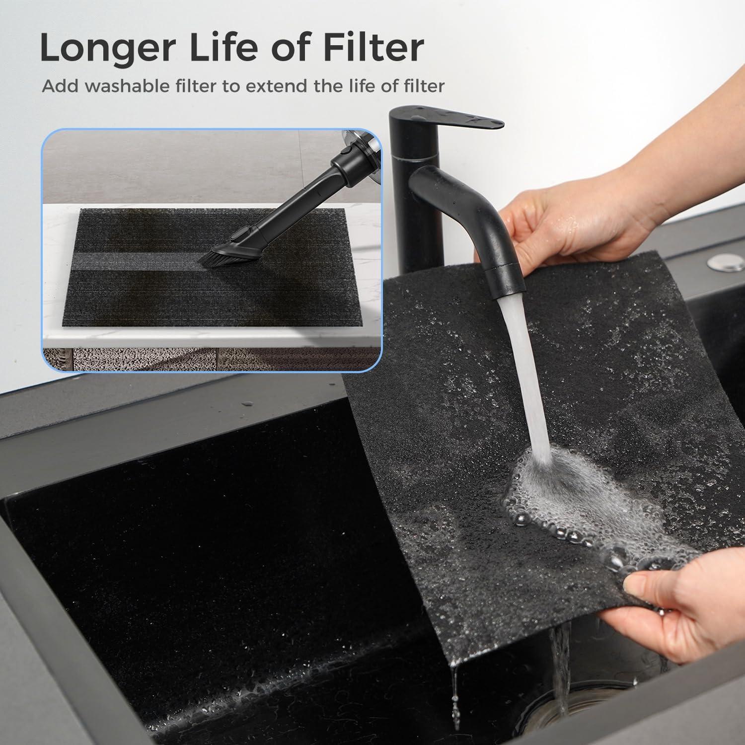 Purificador de Aire VOOPNU DH-JHD08 HEPA 199.5 m² Blanco