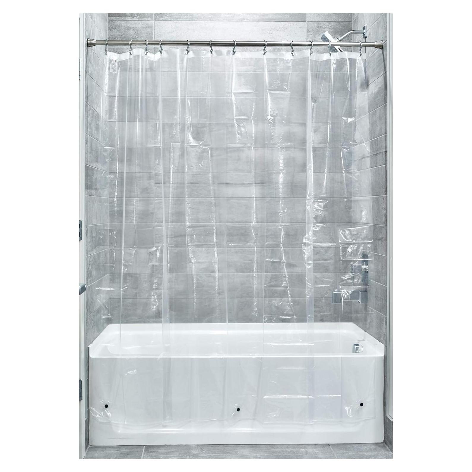 Forro de Ducha de Vinilo InterDesign 183x183 cm Impermeable