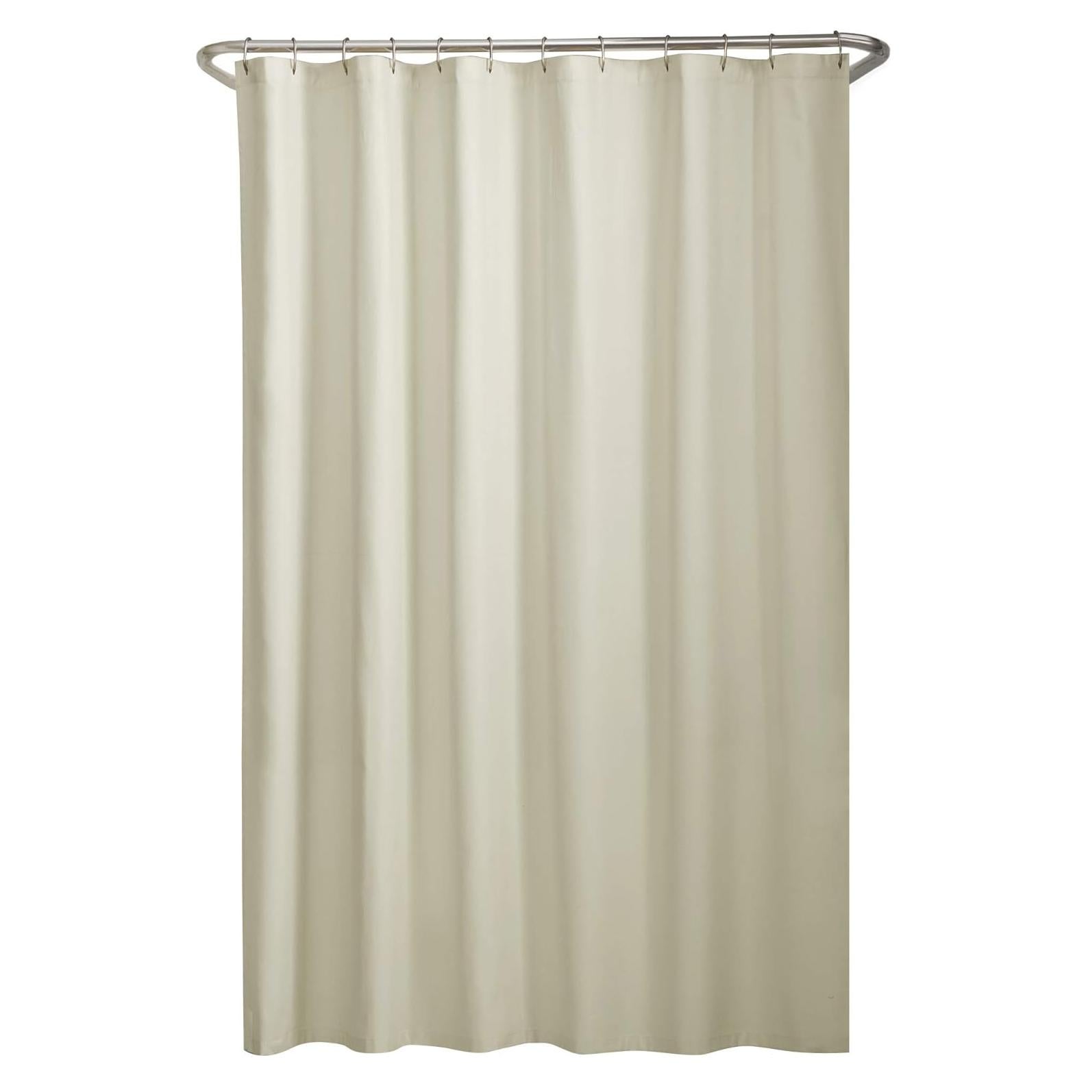 Forro de Ducha Zenna Home Microfibra Repelente Agua 70x72cm Hueso