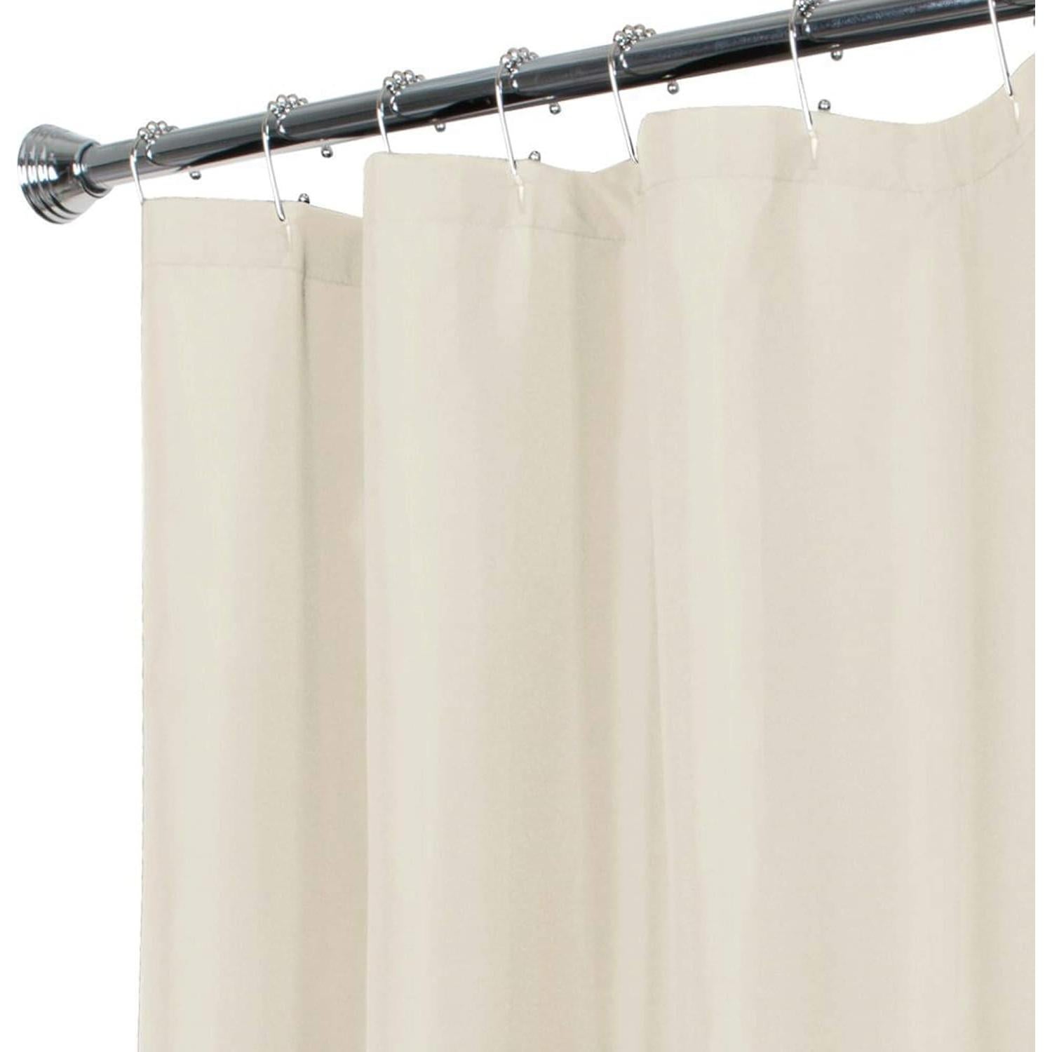 Forro de Ducha Zenna Home Microfibra Repelente Agua 70x72cm Hueso