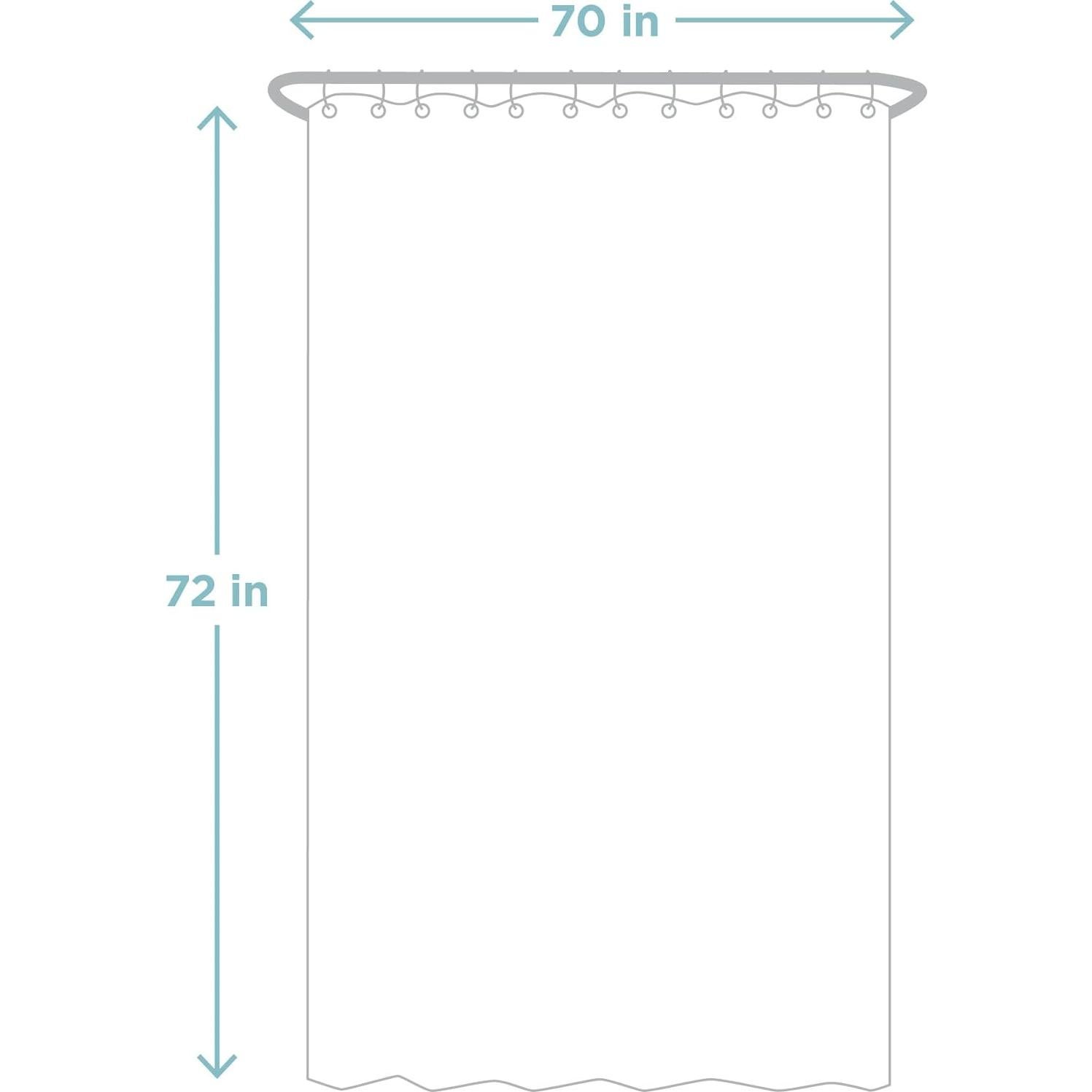 Forro de Ducha Zenna Home Microfibra Repelente Agua 70x72cm Hueso