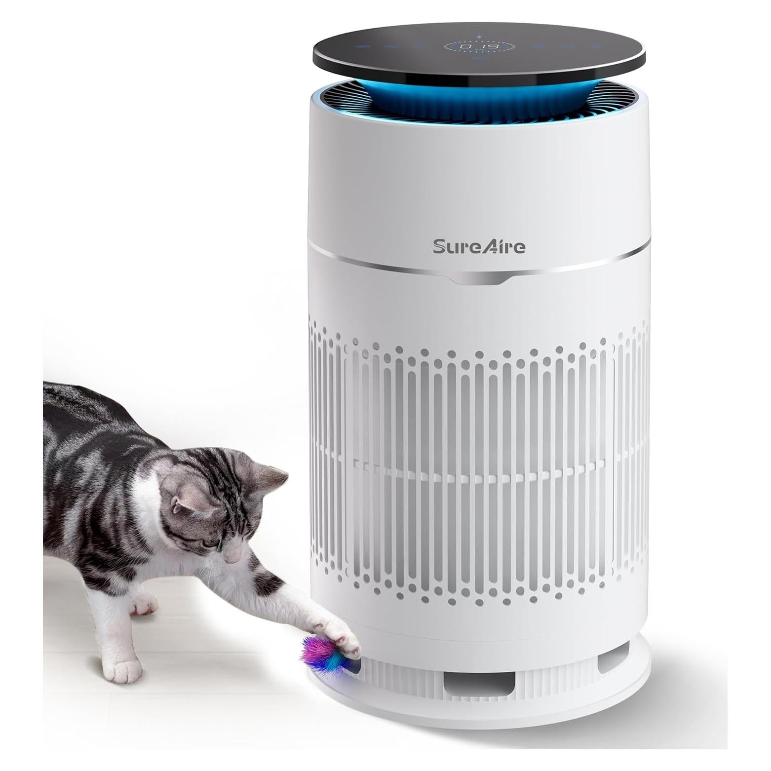 Purificador de Aire SureAire AP-D1-GP201-T para Mascotas con Filtro HEPA