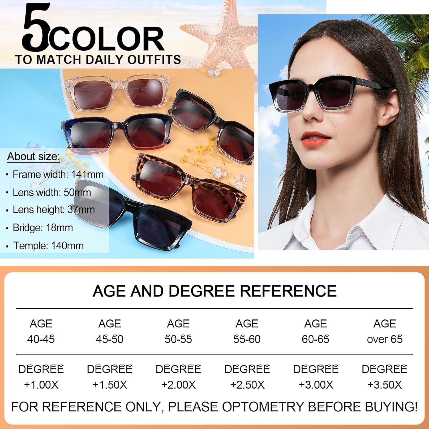 Gafas de Sol Lectoras MARE AZZURO 1.25 UV400 Mujeres