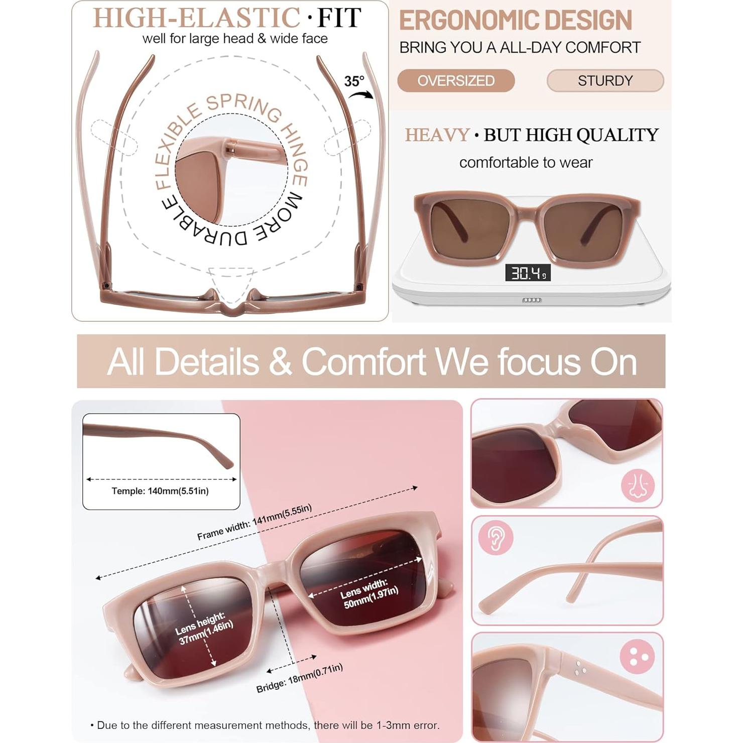 Gafas de sol MARE AZZURO 1.0 Protección UV Lente café