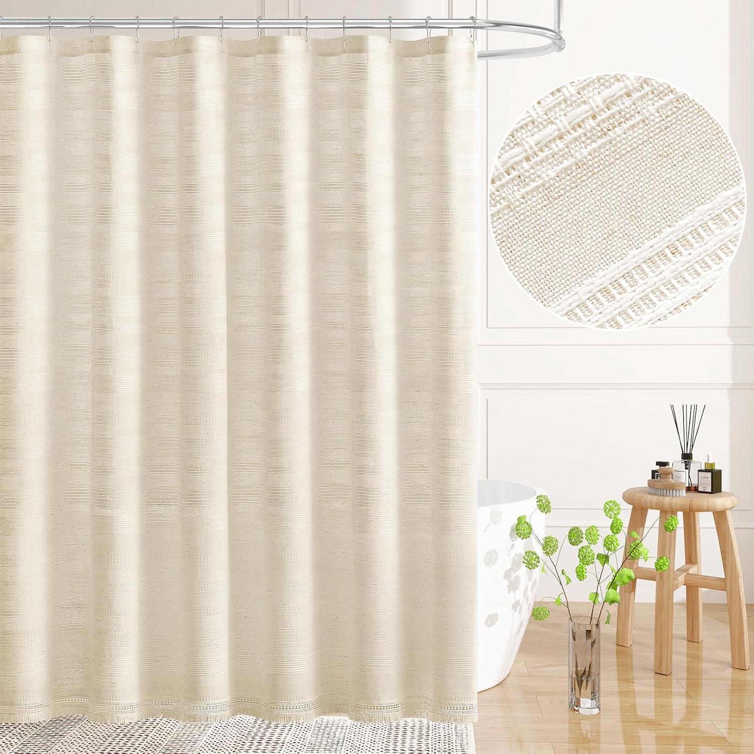Cortina de Ducha Boho Granja Craidlela 72x72 cm Beige