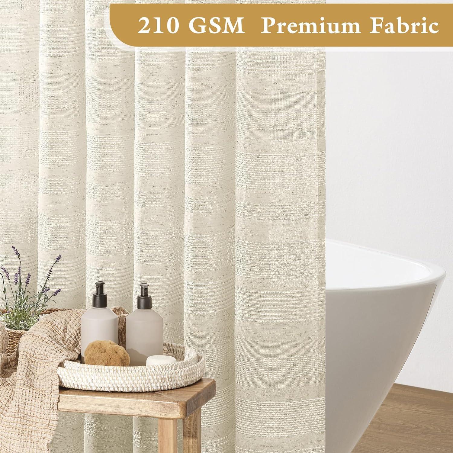 Cortina de Ducha Boho Granja Craidlela 72x72 cm Beige