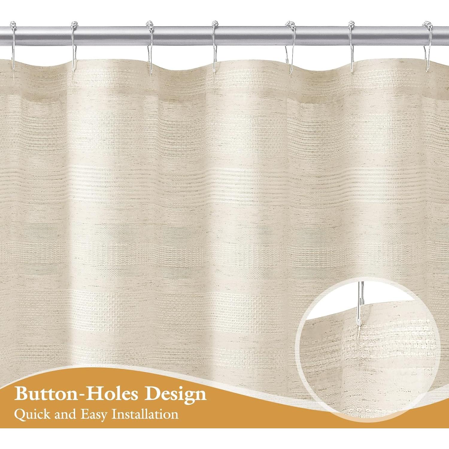 Cortina de Ducha Boho Granja Craidlela 72x72 cm Beige