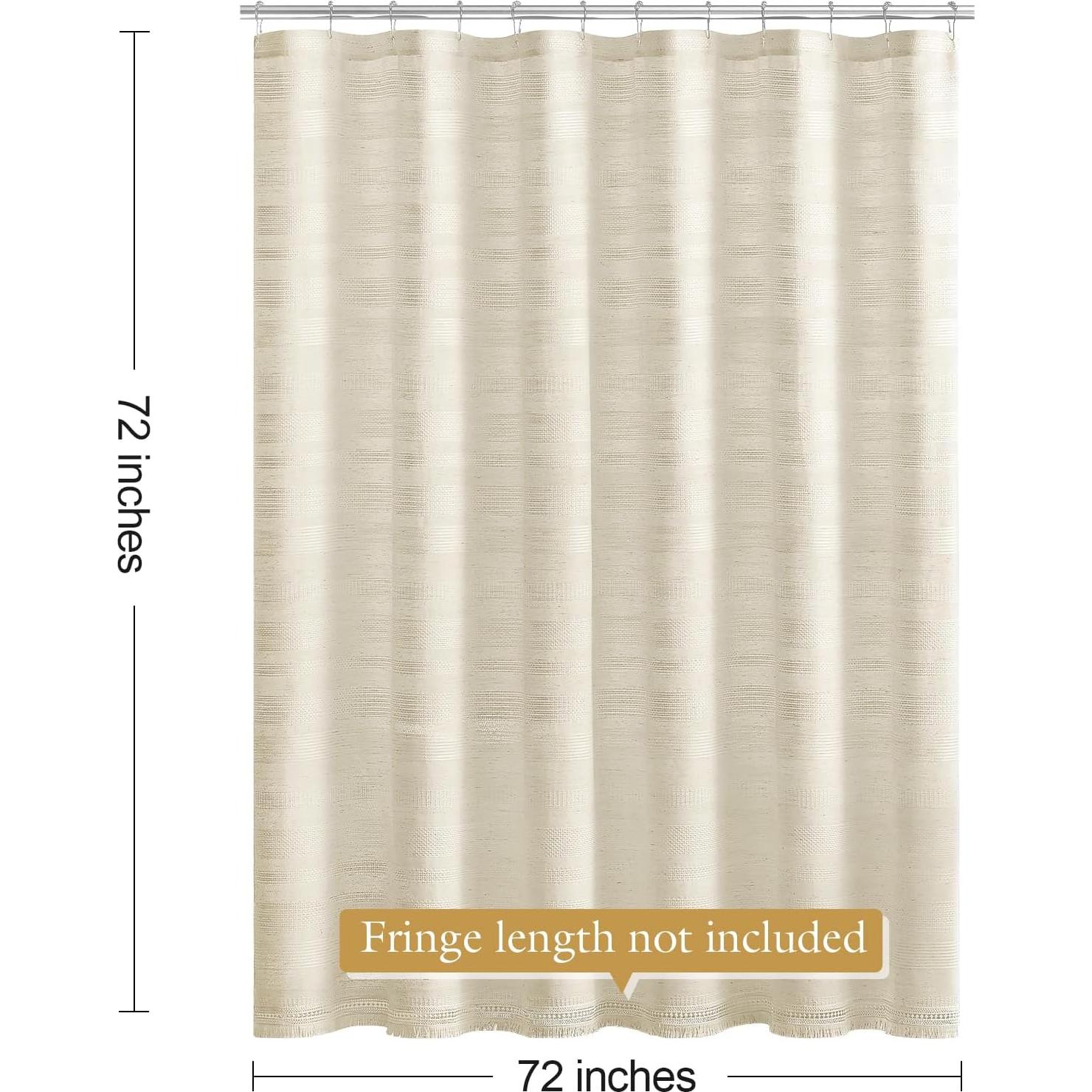 Cortina de Ducha Boho Granja Craidlela 72x72 cm Beige