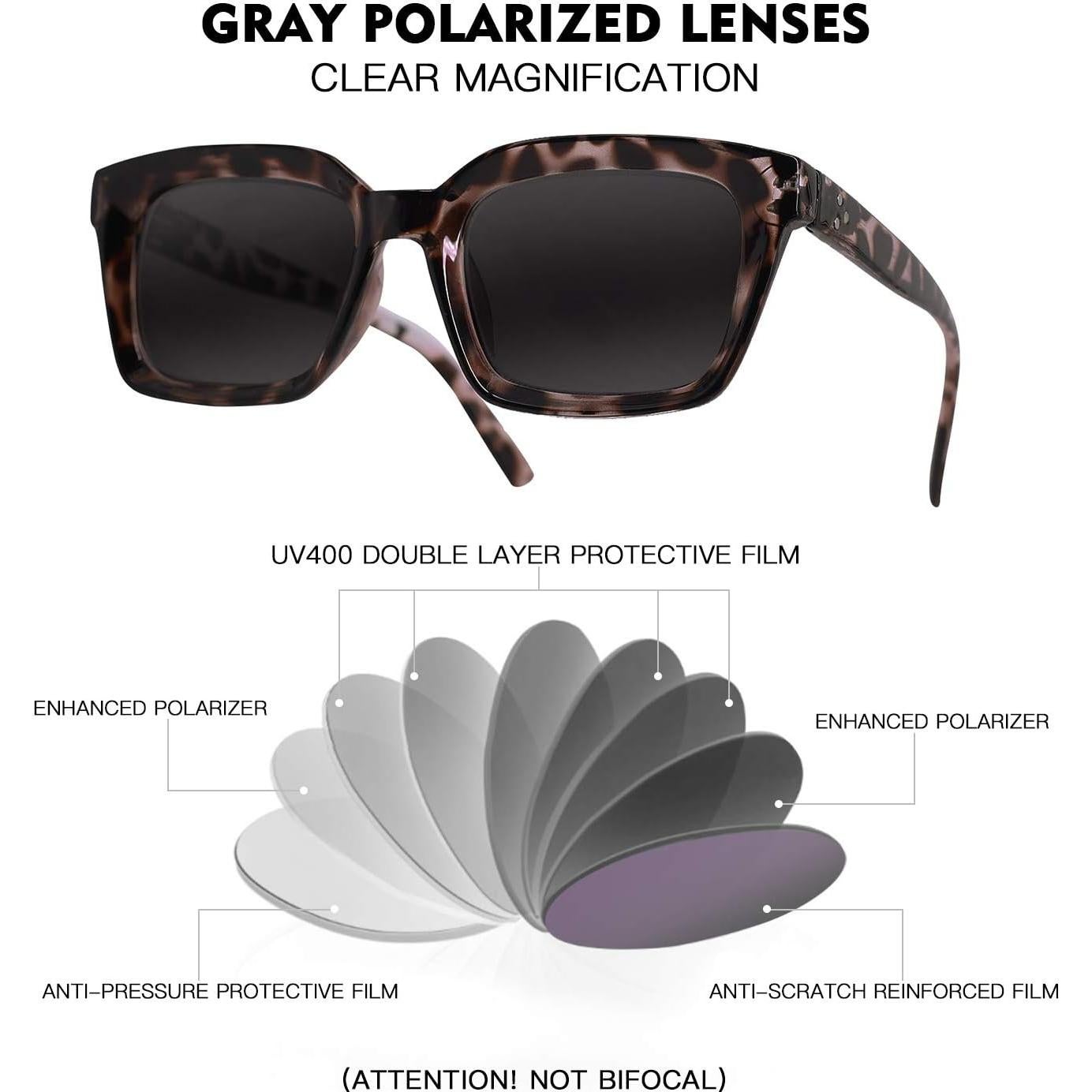 Gafas de Lectura MARE AZZURO 1.75 Protección UV para Mujeres