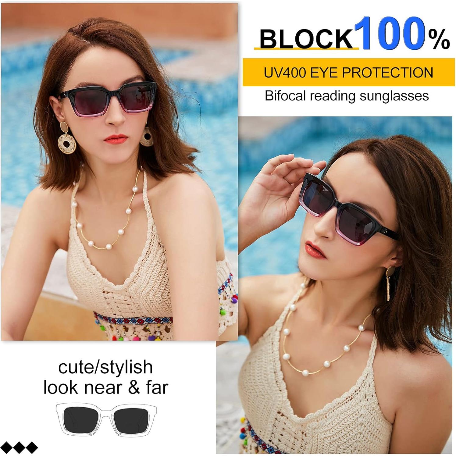 Gafas de Sol Bifocales MARE AZZURO 3.5 para Mujeres