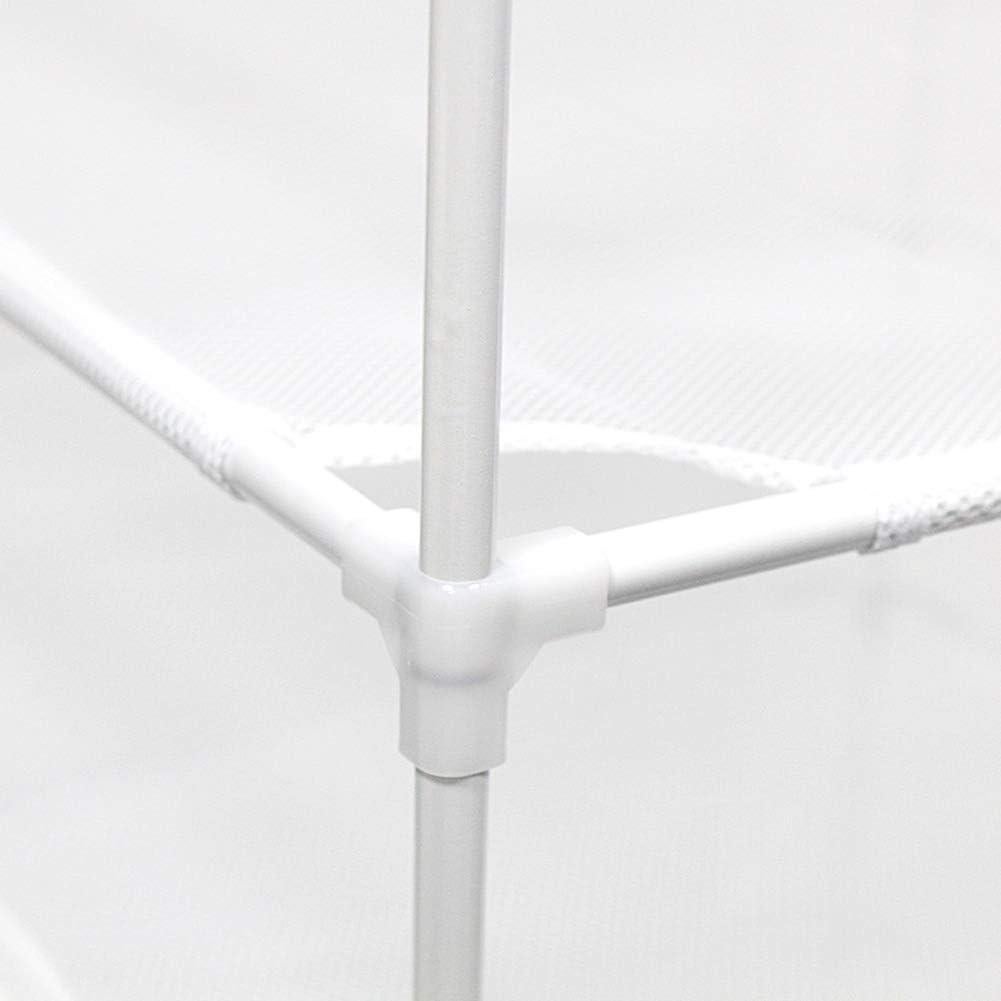Estante Secador de Suéteres Growsun 6 Capas Malla 121.92 cm Blanco