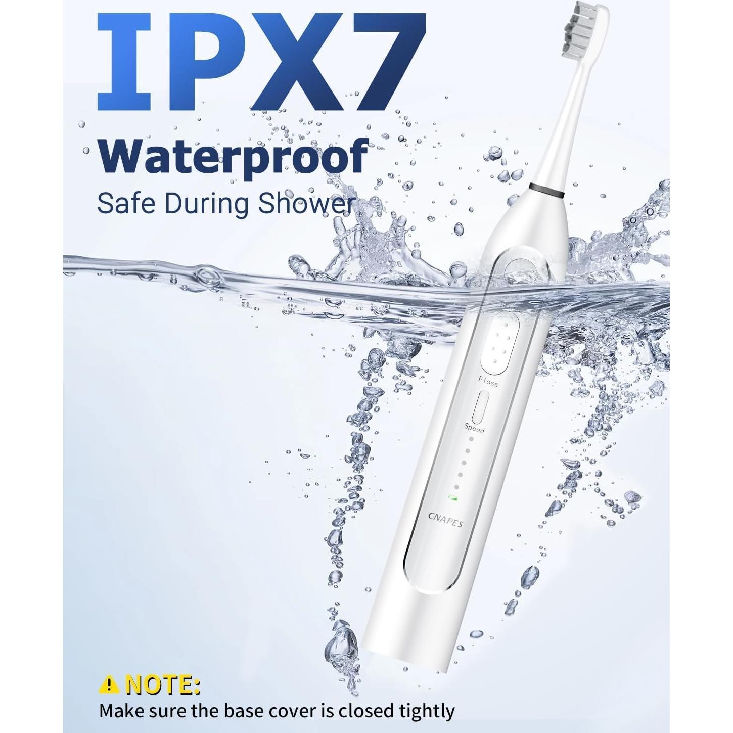 Cepillo de dientes eléctrico CNAPES con irrigador 3 en 1 0.5L