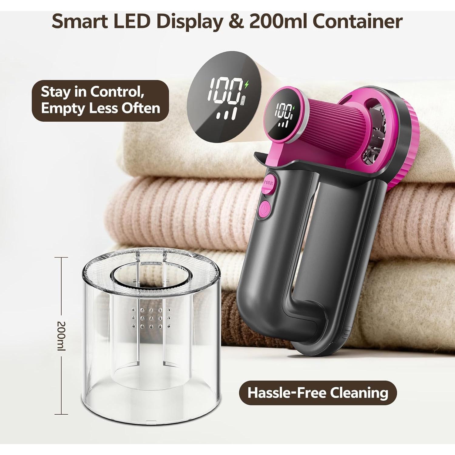 Afeitadora de tela Wauvmoss CY609 2 en 1 recargable 2000mAh