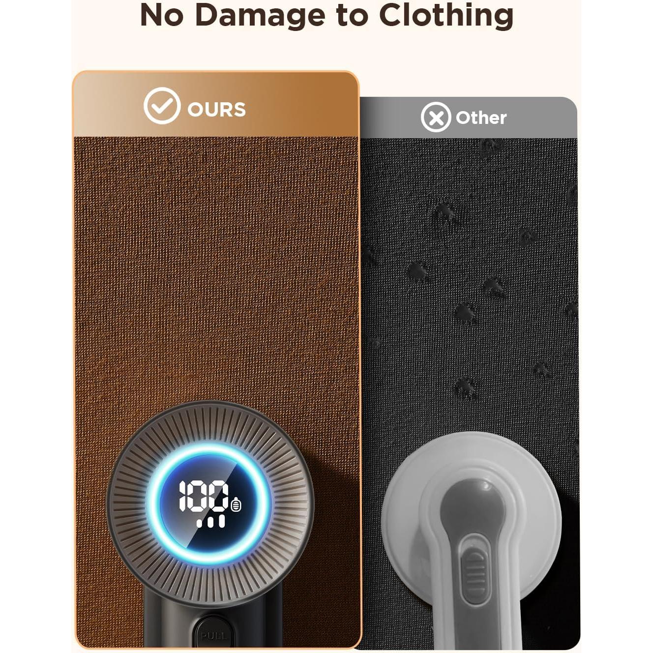 Afeitadora de tela eléctrica FEELNEEDY JR-CY609 6 cuchillas LED