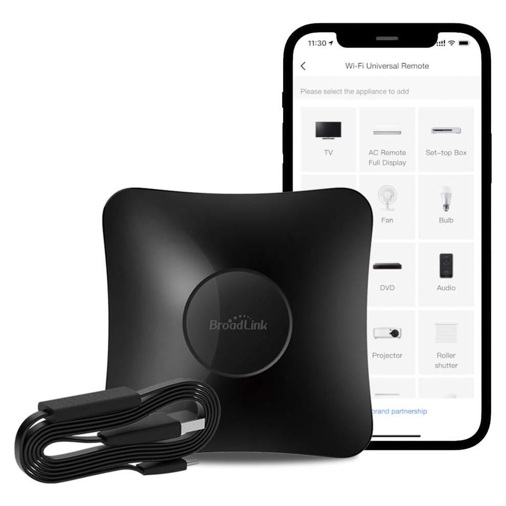 Control Remoto Inteligente BroadLink RM4 Pro - Wi-Fi 2.4 GHz