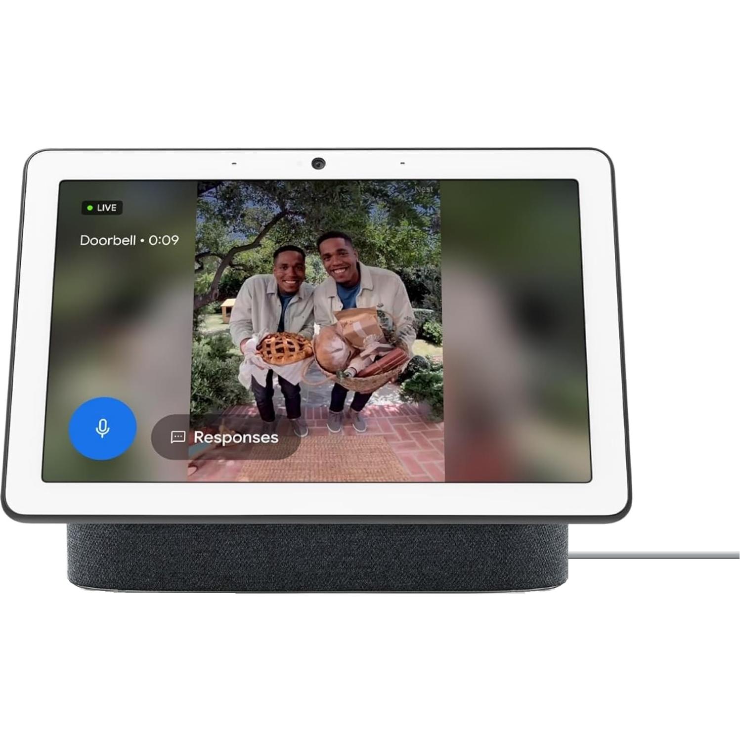 Google Nest Hub Max 10" con Adaptador Universal y Guía