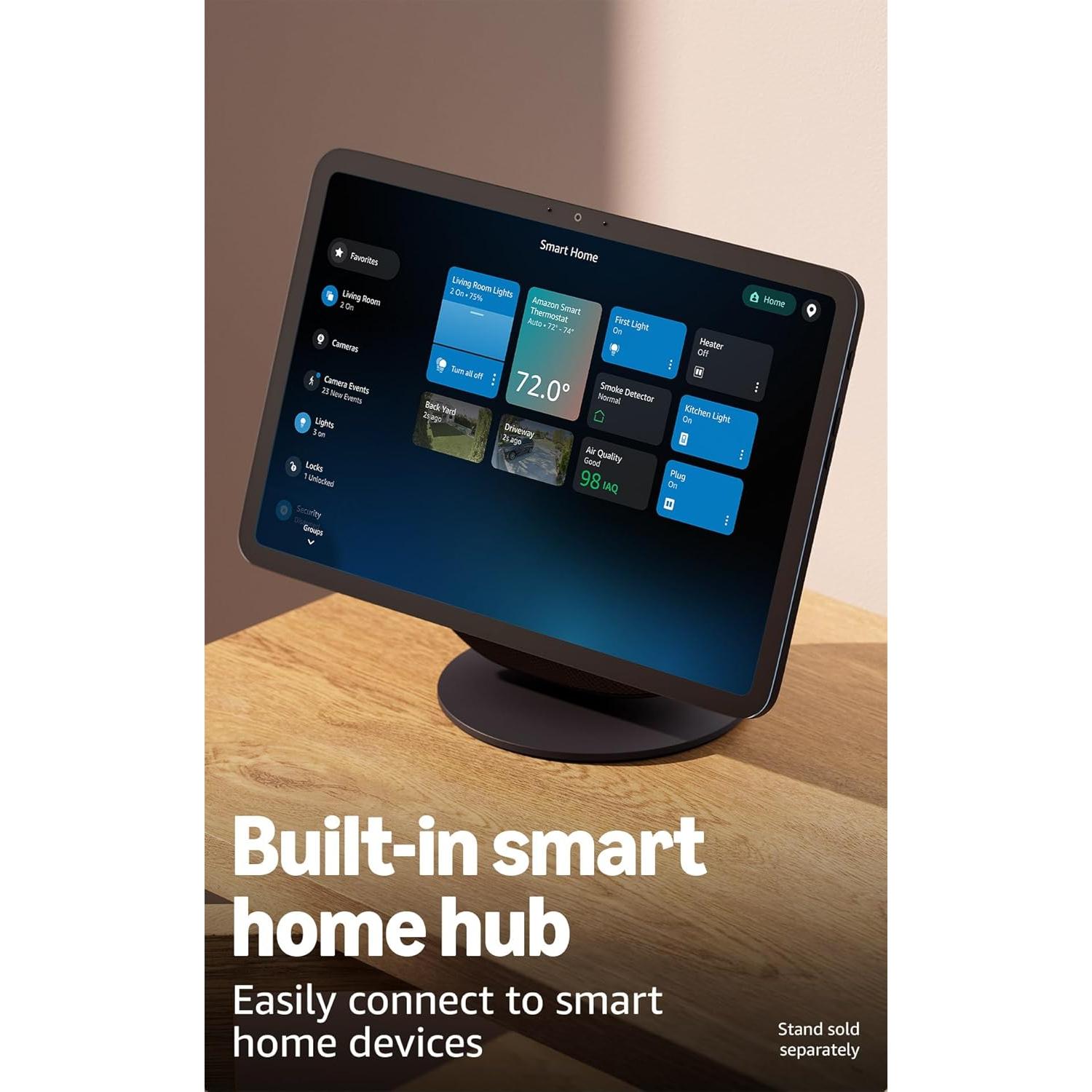 Amazon Echo Show 11 (newest model), Vibrant Full-HD 11" display with more viewing area and spatial audio, with Alexa+ Early Access, Graphite