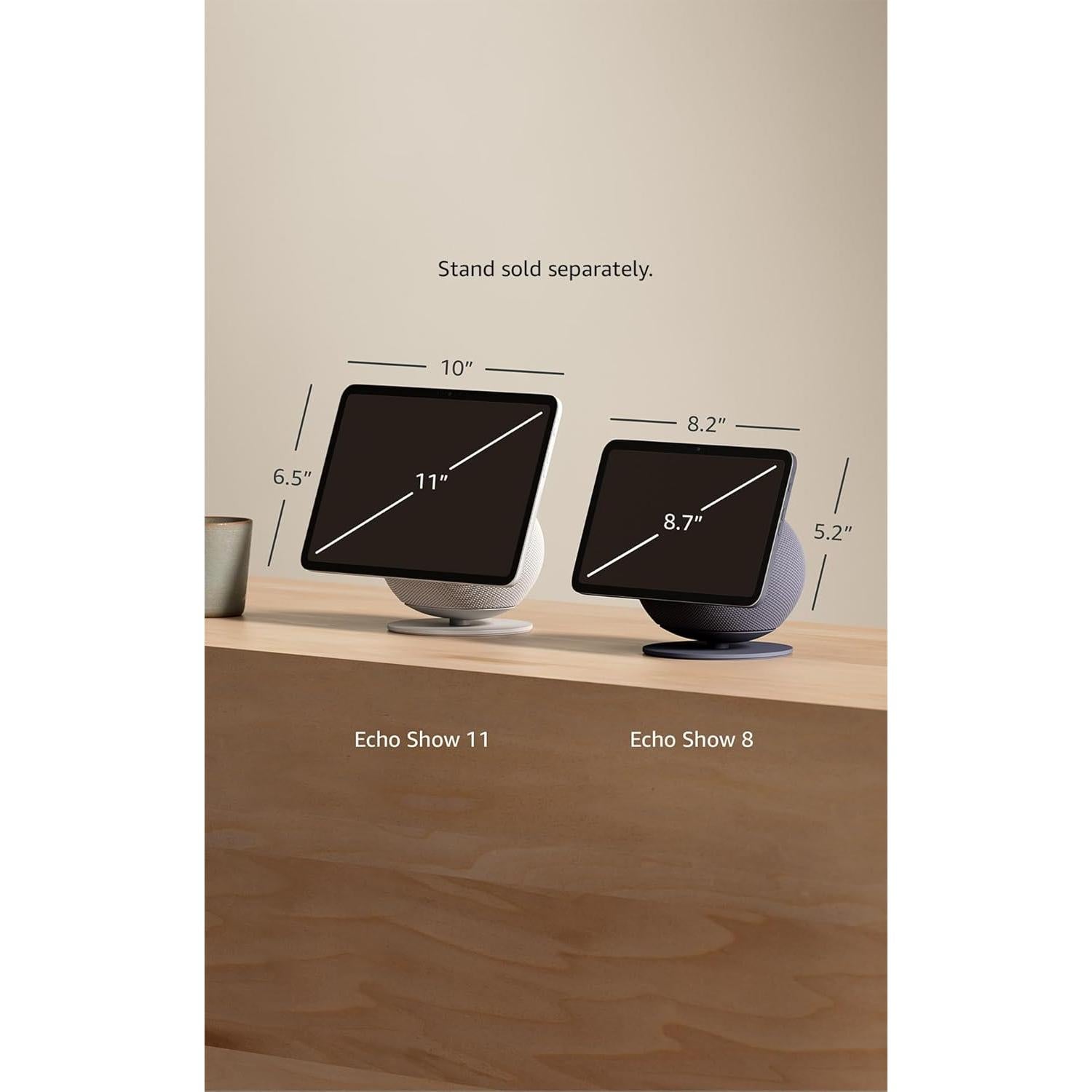 Amazon Echo Show 11 (newest model), Vibrant Full-HD 11" display with more viewing area and spatial audio, with Alexa+ Early Access, Graphite