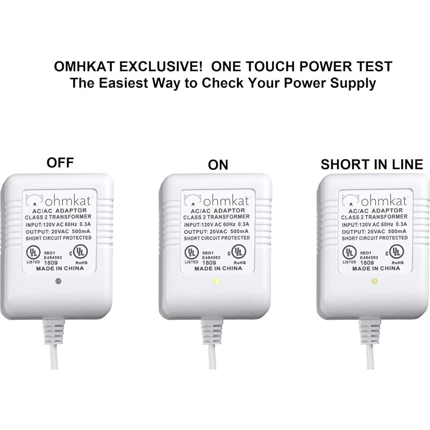 Fuente de Alimentación OhmKat para Videoportero Nest - Blanco