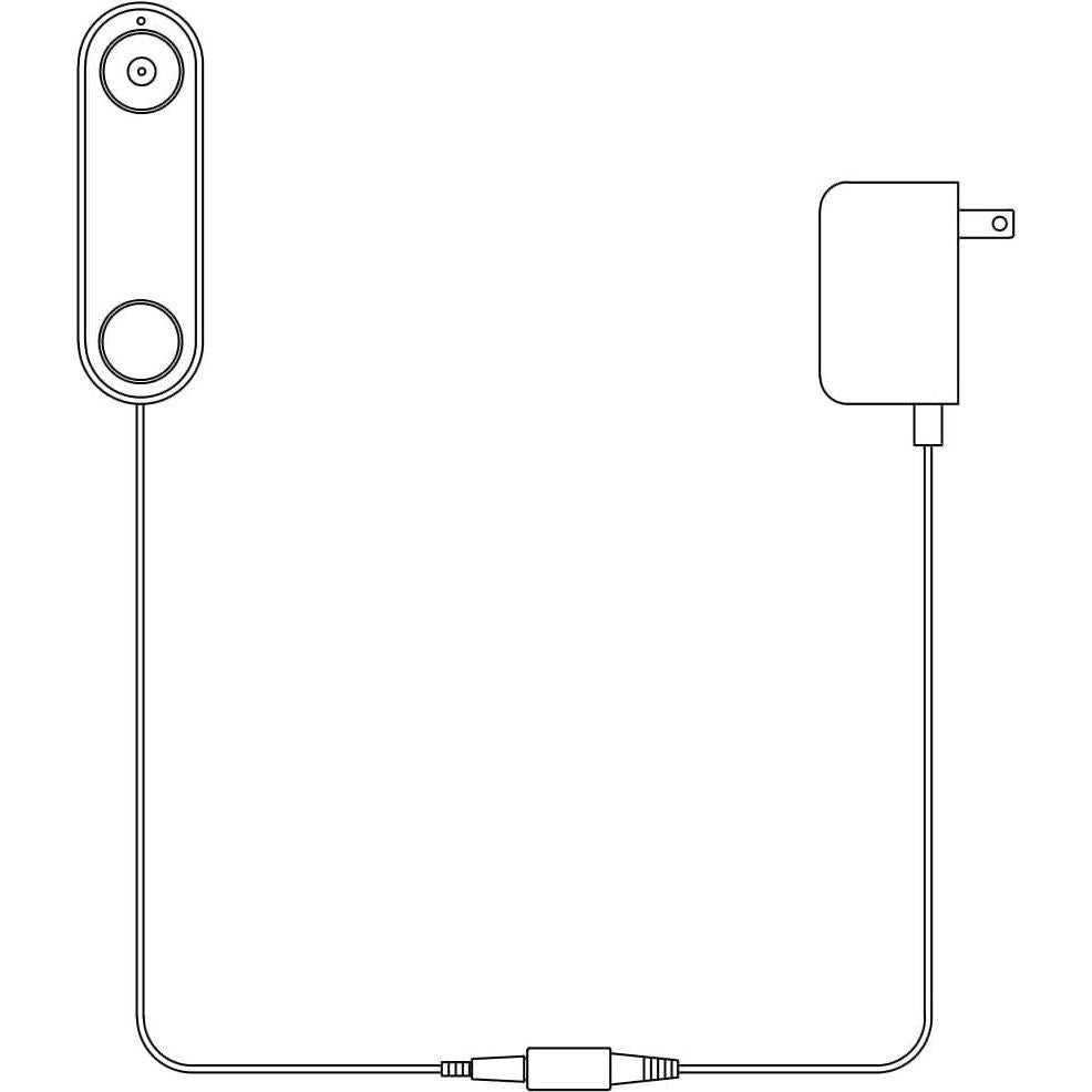 Fuente de Alimentación OhmKat para Videoportero Nest - Blanco