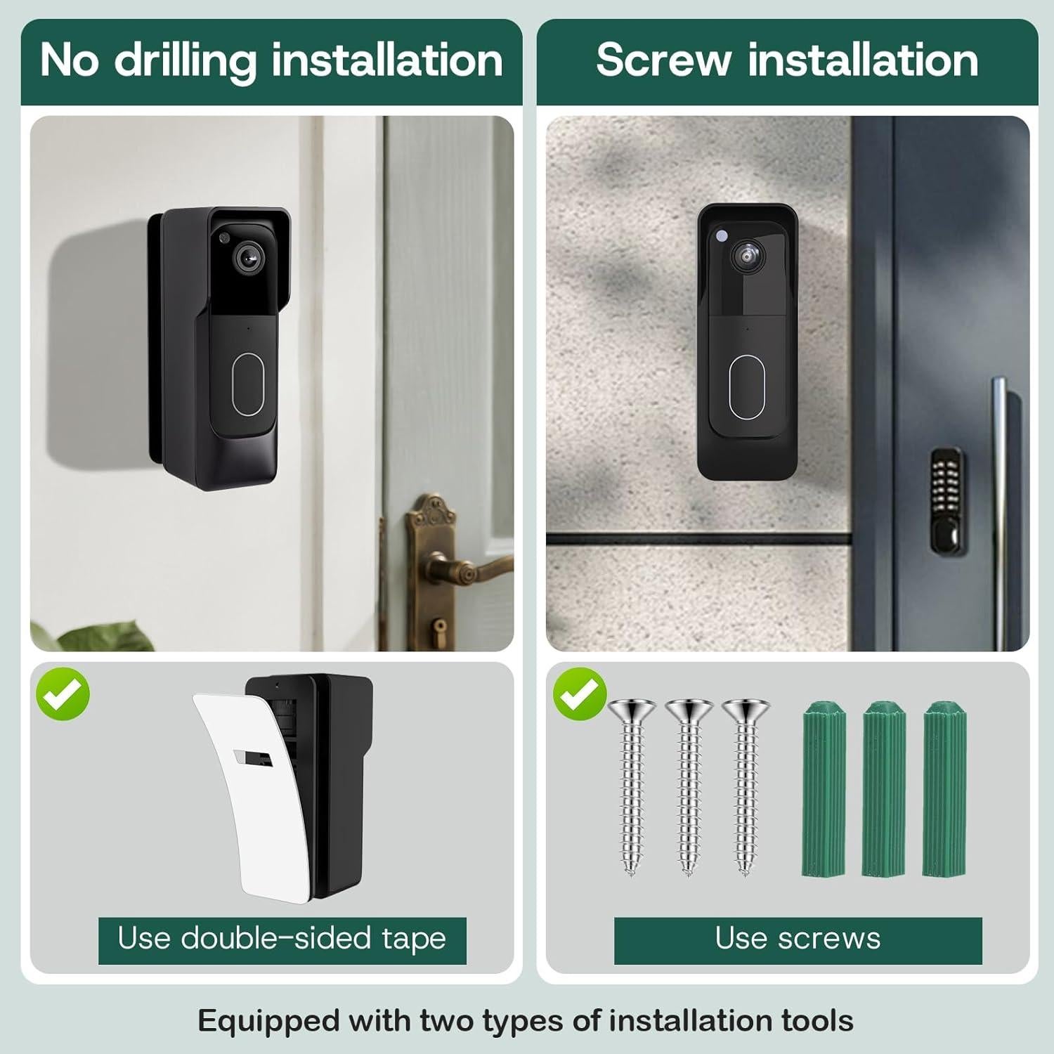 Soporte Antirrobo para Timbre Blink 2ª Gen Ajustable 0-45°