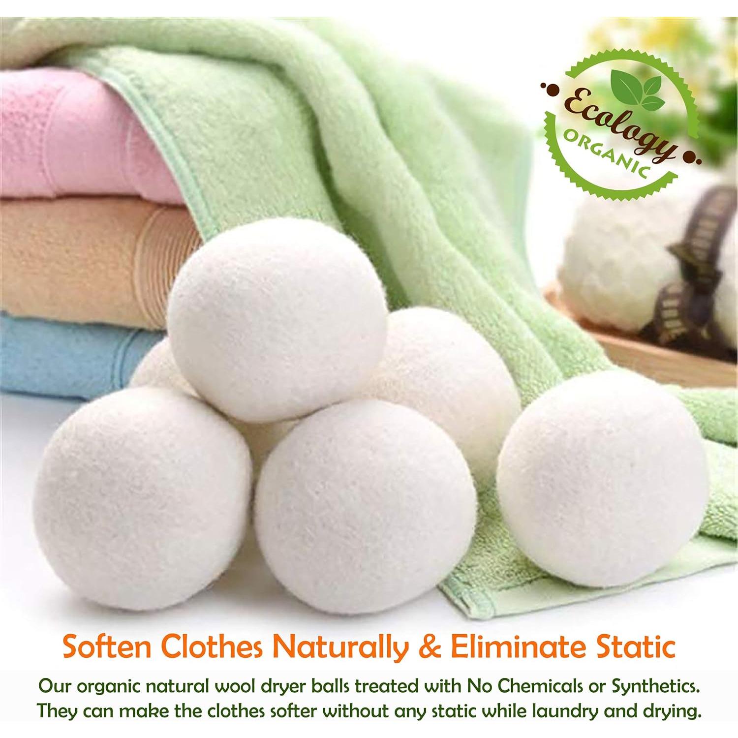 Bolas de Secadora de Lana EcoJeannie - 4 Pack XL Ecológicas