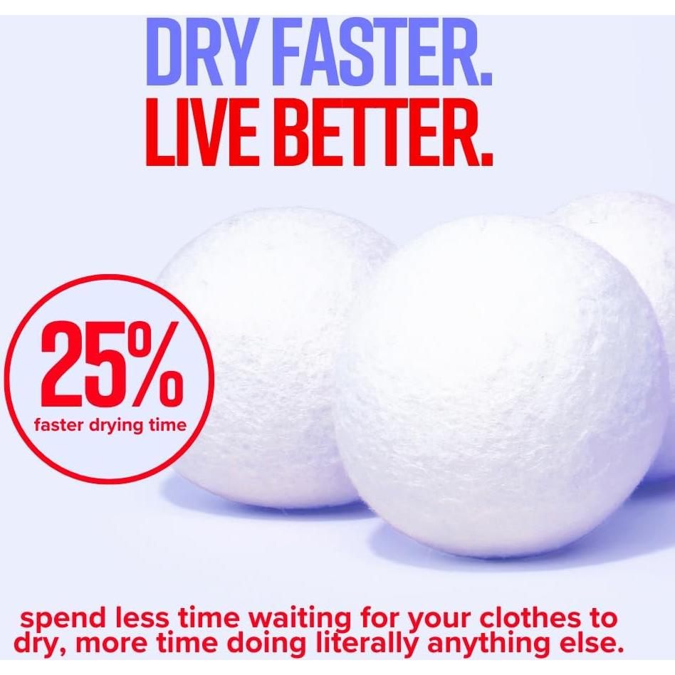 Bolas de Secadora de Lana STRIPS XL Premium - 3 Unidades