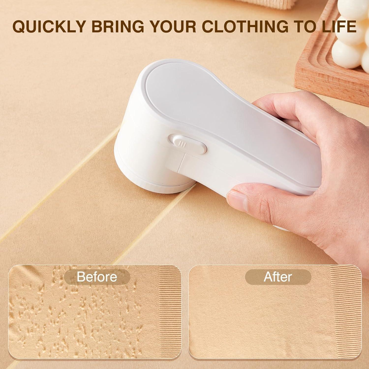 Raspador de Tela Eléctrico BESTMOUMENT M21 Blanco Portátil