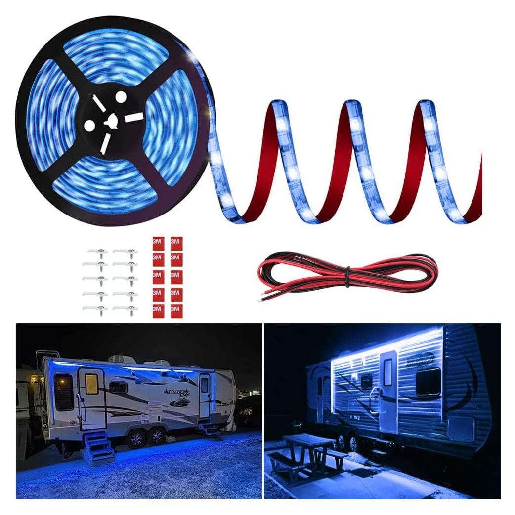 Luces LED para toldo de RV Vbakor 6m 12V impermeables