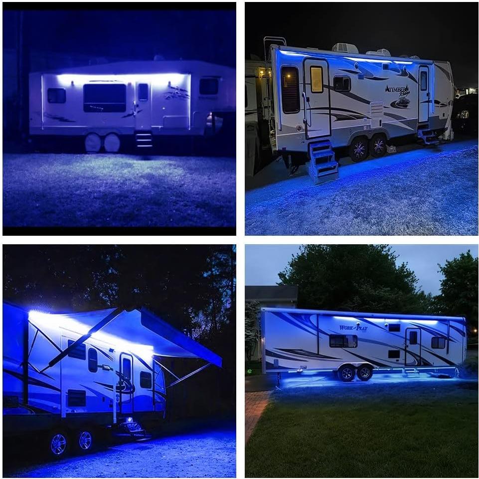 Luces LED para toldo de RV Vbakor 6m 12V impermeables