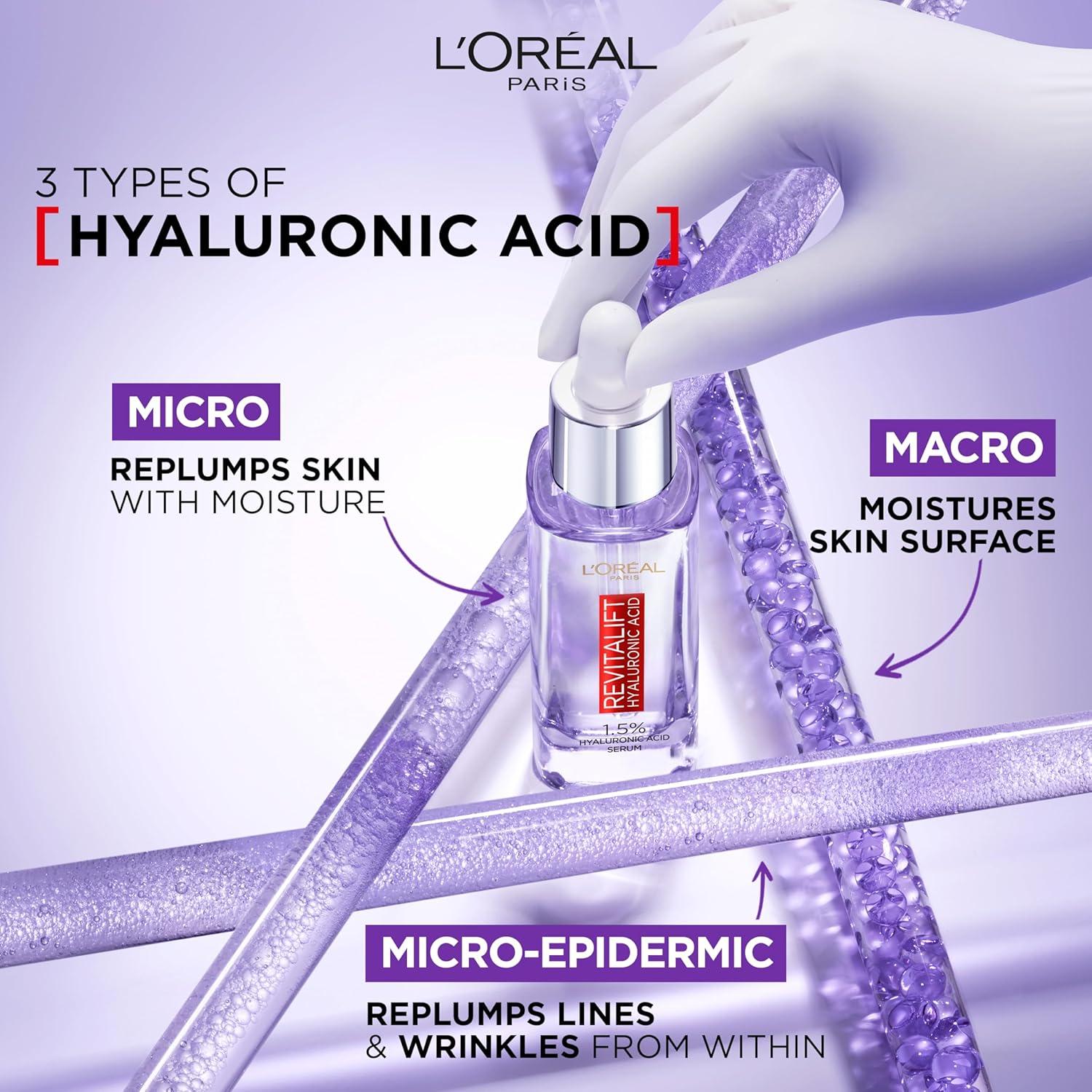 Suero Revitalift Filler L'Oreal Paris 1.5% Ácido Hialurónico