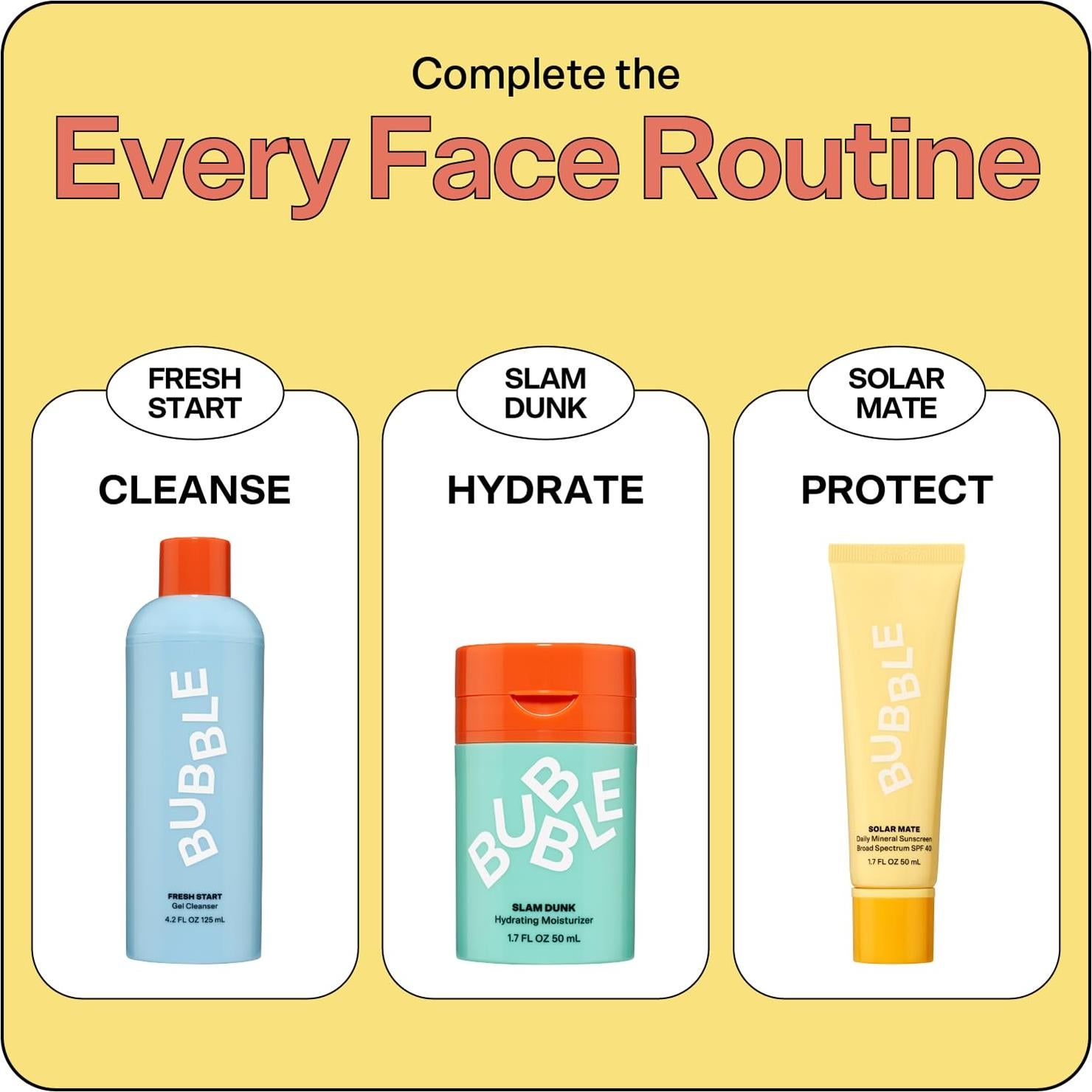 Protector Solar Mineral Bubble Skincare SPF 40 - 50ml