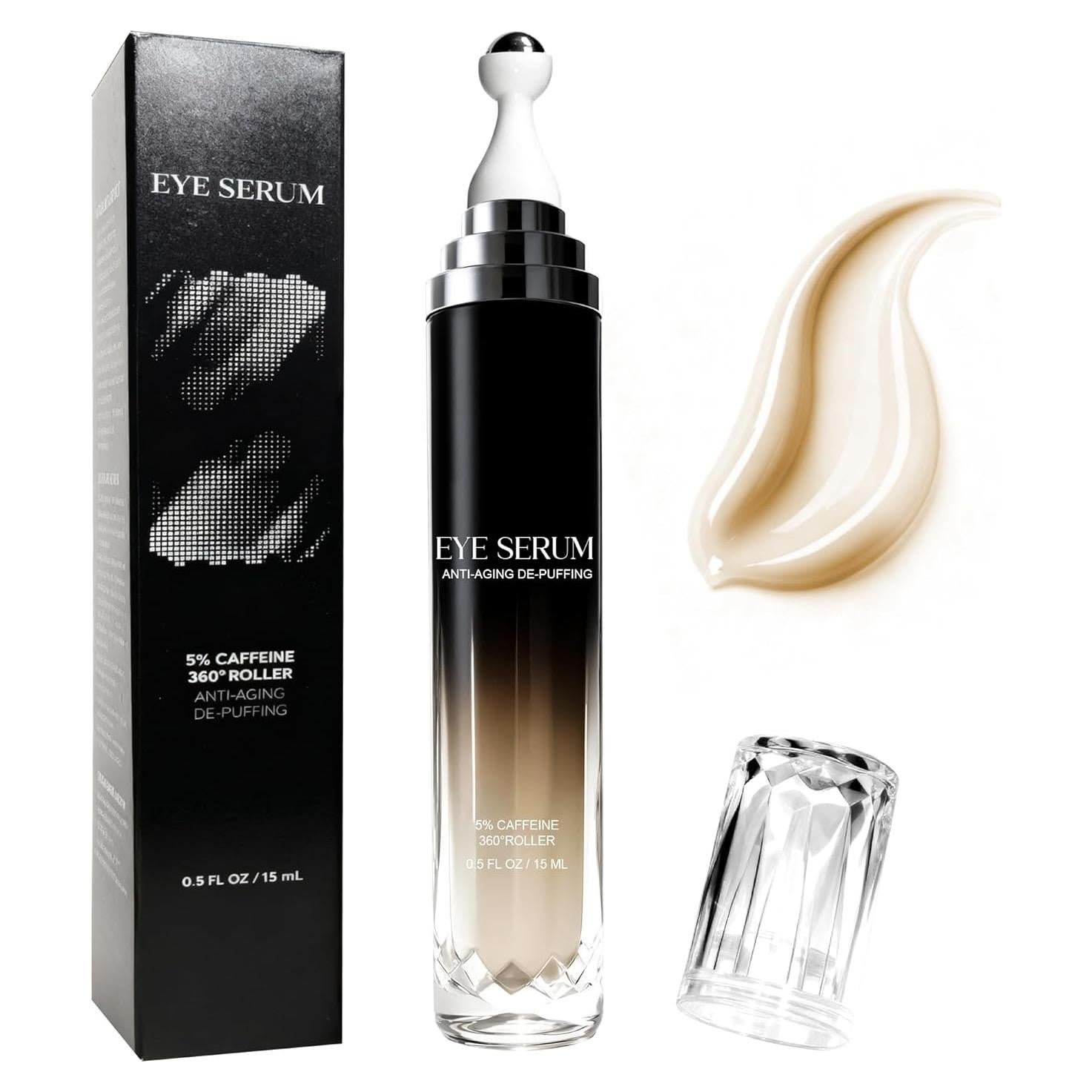 Crema para Ojos Antienvejecimiento con Cafeína y Retinol 14.79 ml